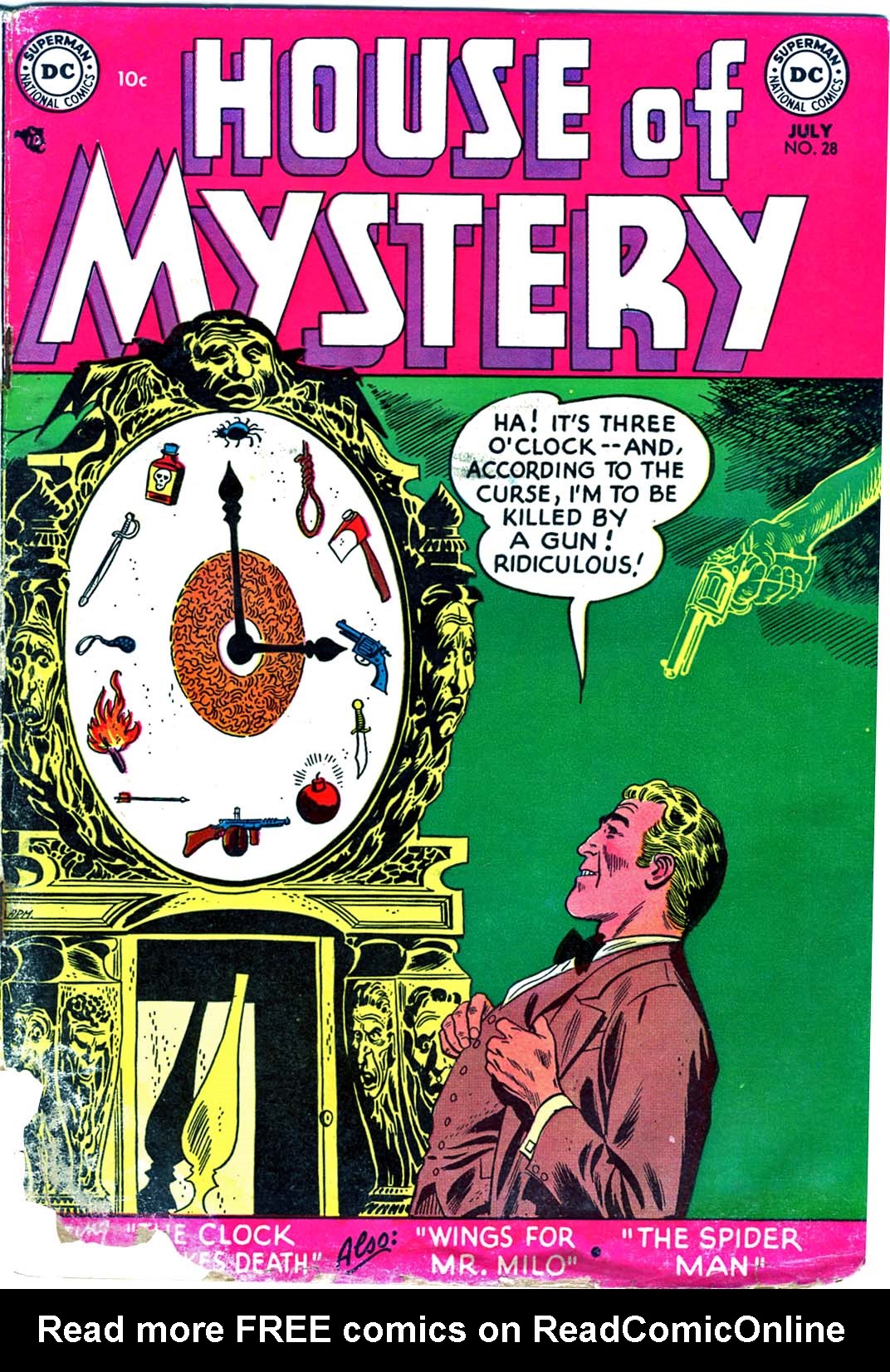 Read online House of Mystery (1951) comic -  Issue #28 - 1