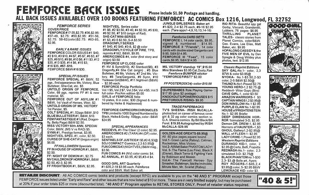 Read online Femforce comic -  Issue #84 - 36