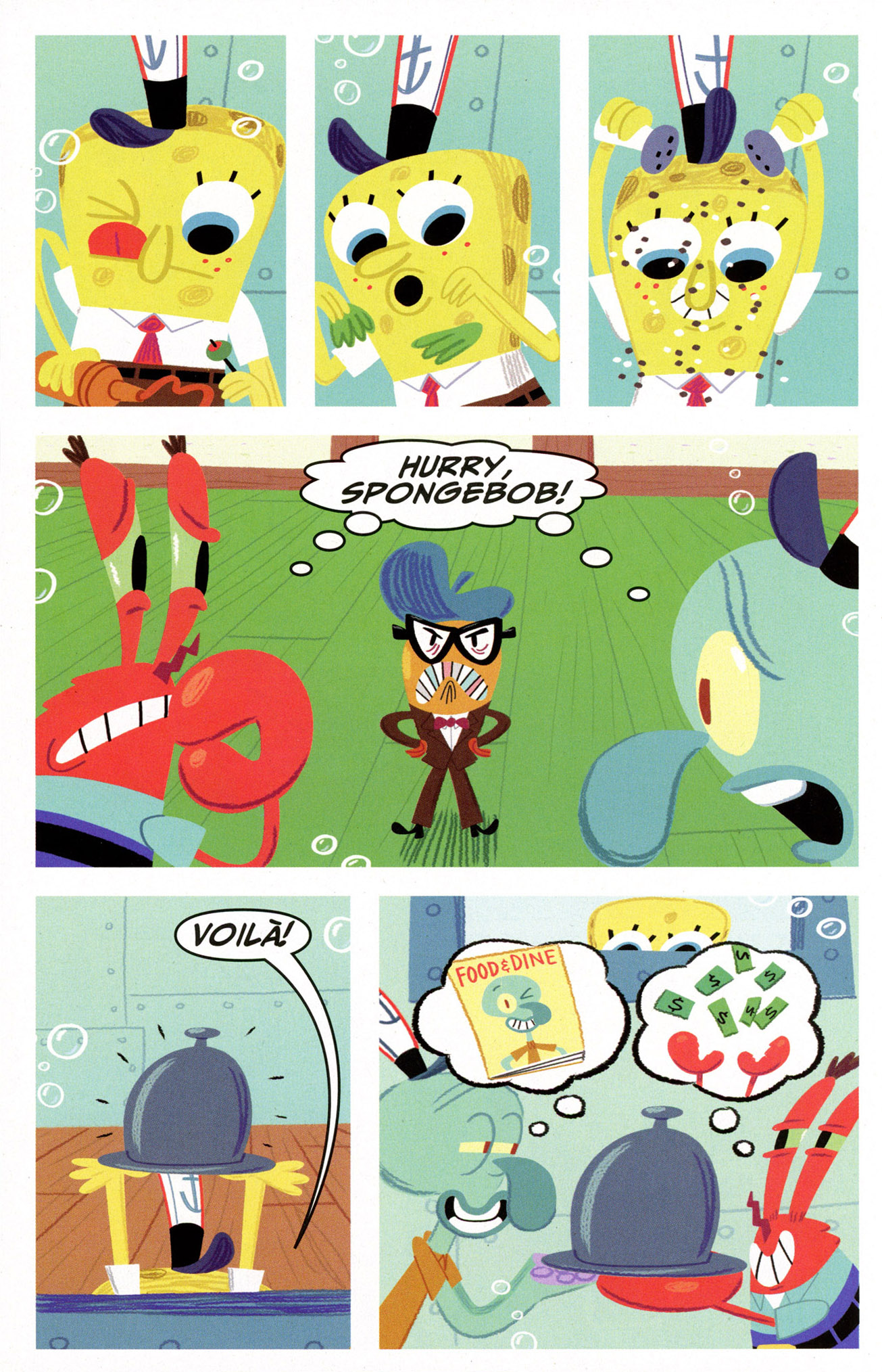 Read online SpongeBob Comics comic -  Issue #23 - 27