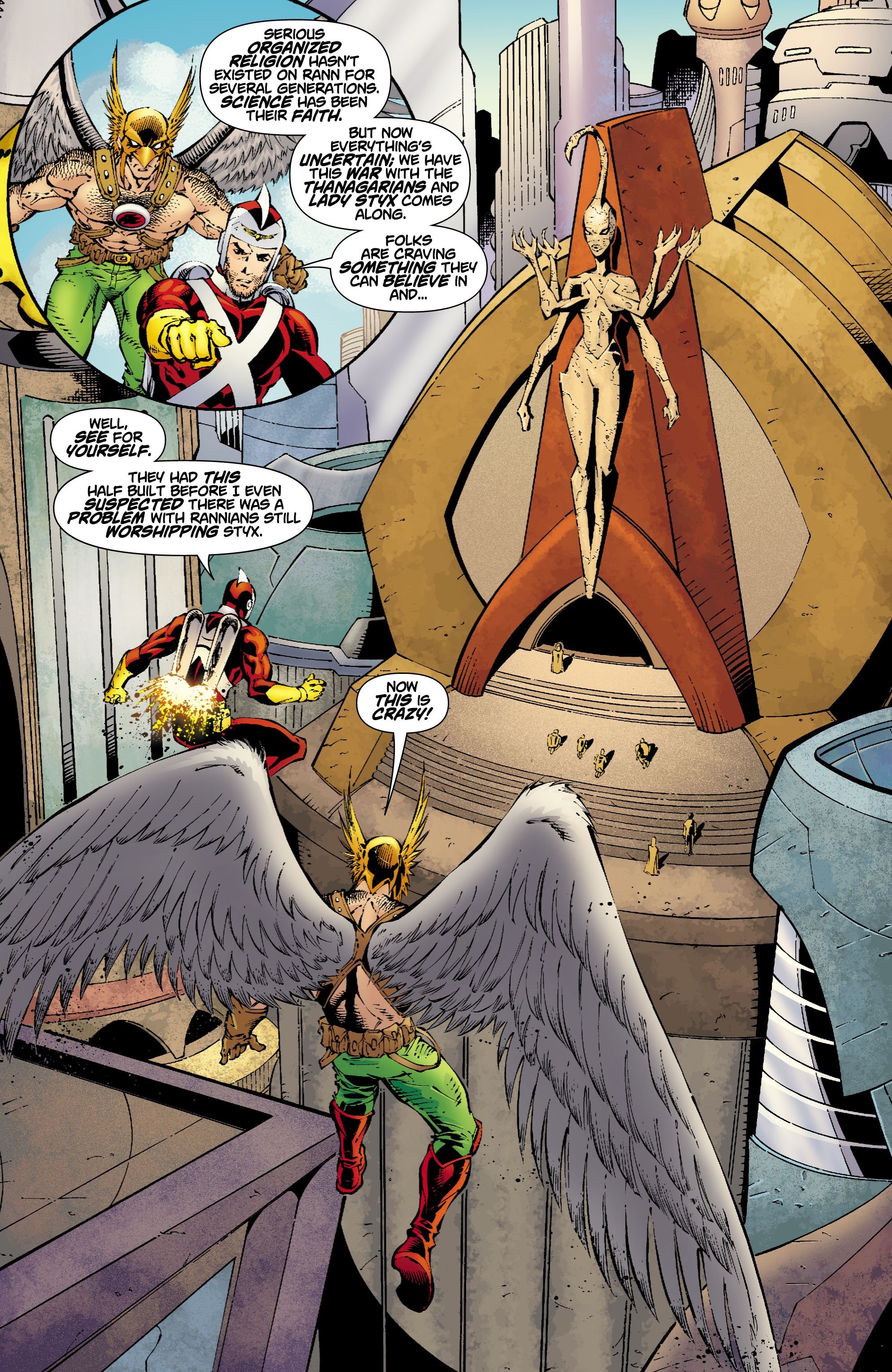 Read online Rann/Thanagar Holy War comic -  Issue #1 - 14