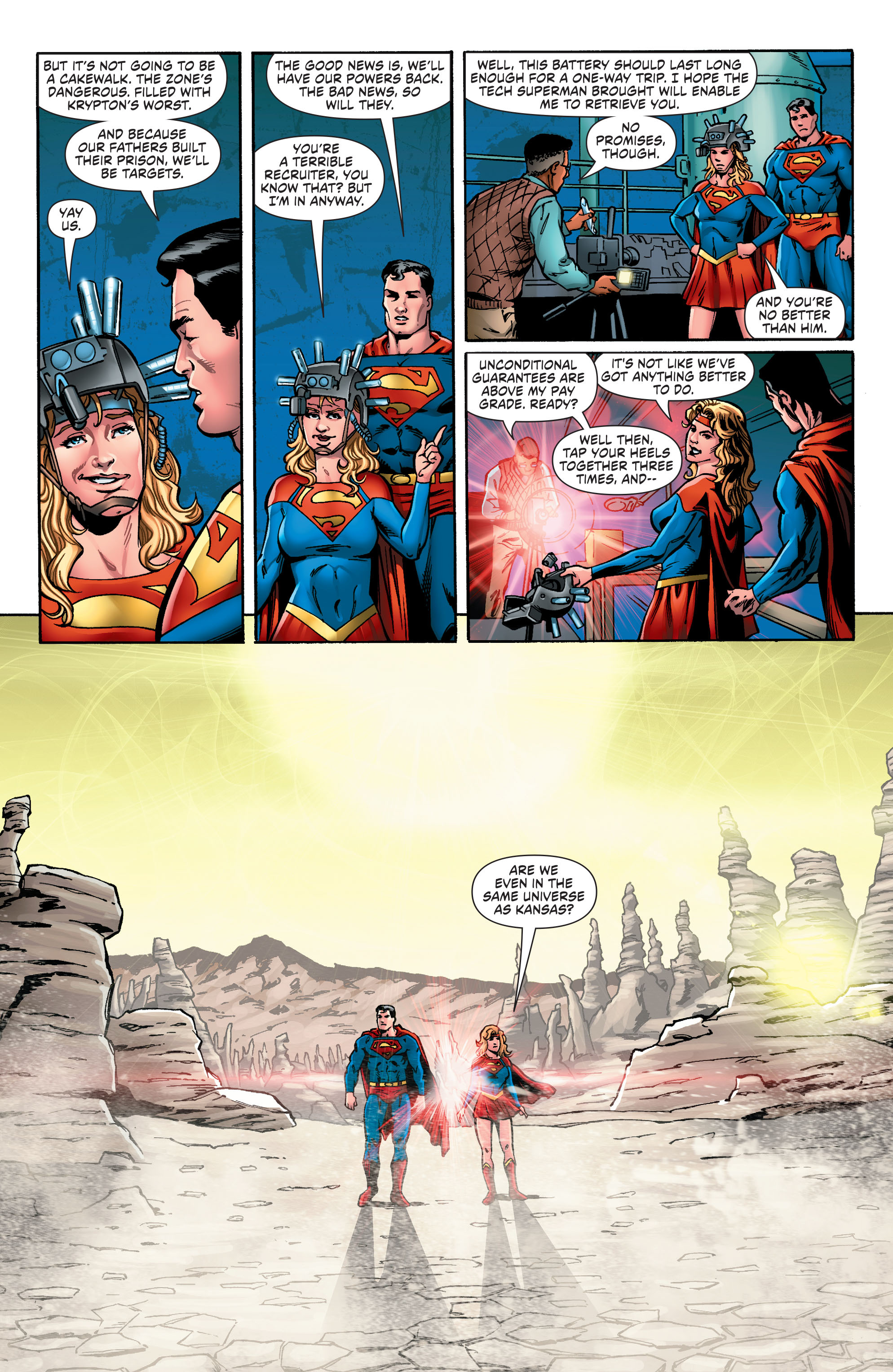 Read online Convergence Adventures of Superman comic -  Issue #1 - 5