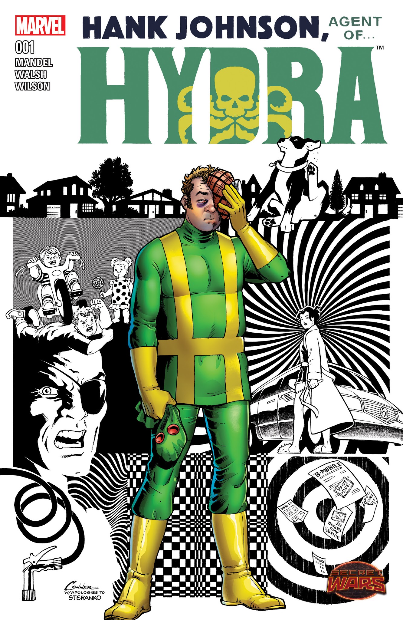 Read online Hank Johnson, Agent of Hydra comic -  Issue # Full - 1