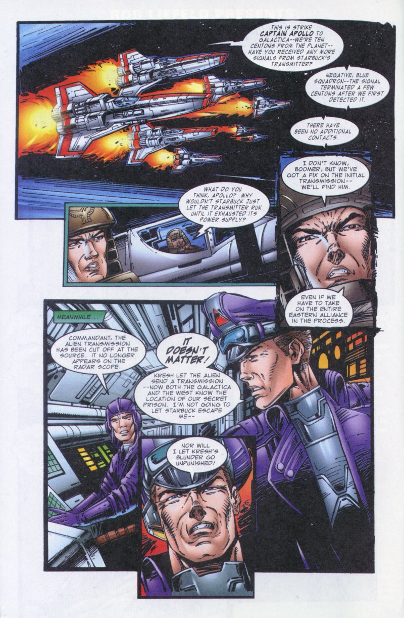 Read online Battlestar Galactica: Starbuck comic -  Issue #3 - 4