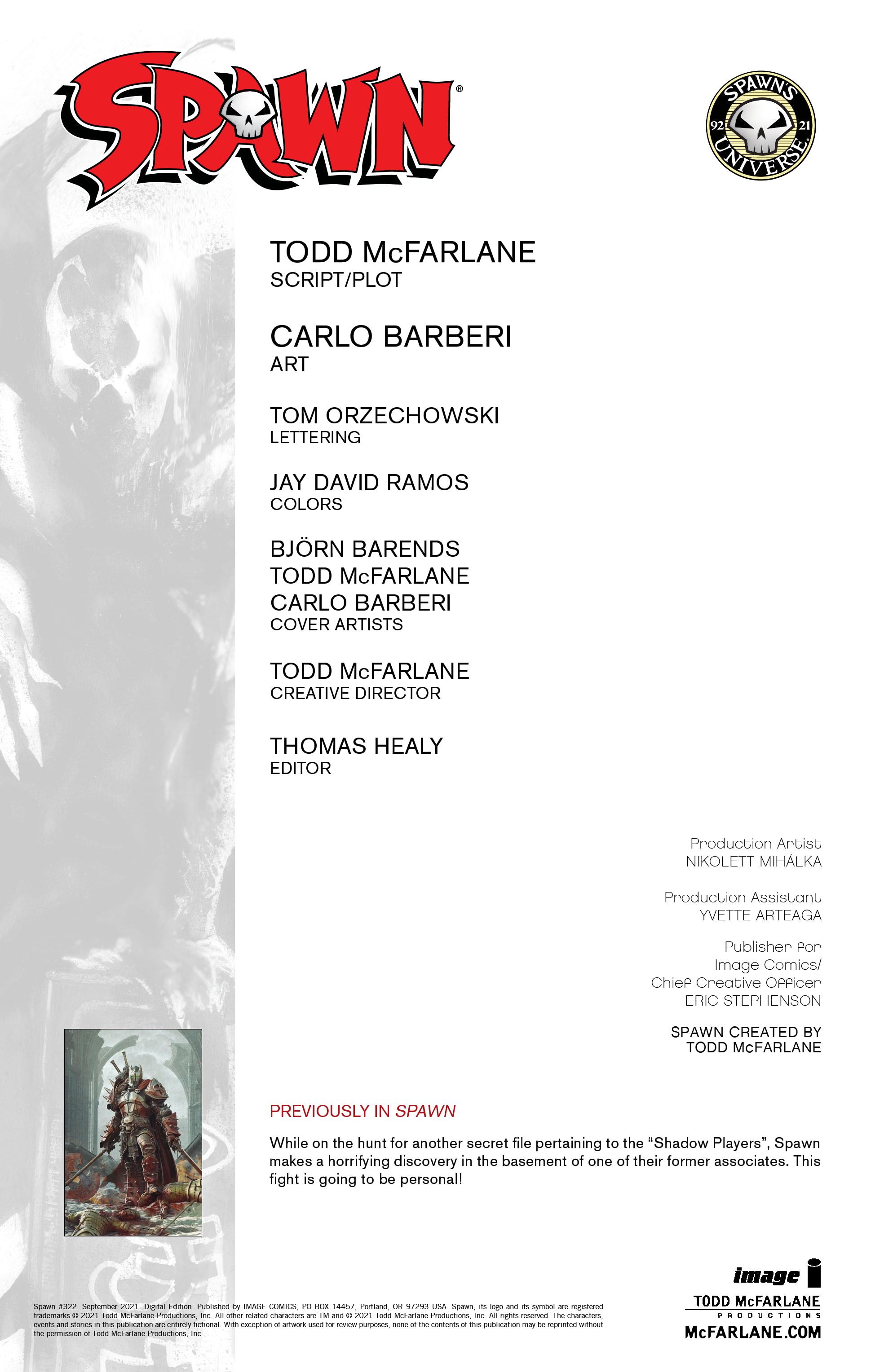 Read online Spawn comic -  Issue #322 - 4