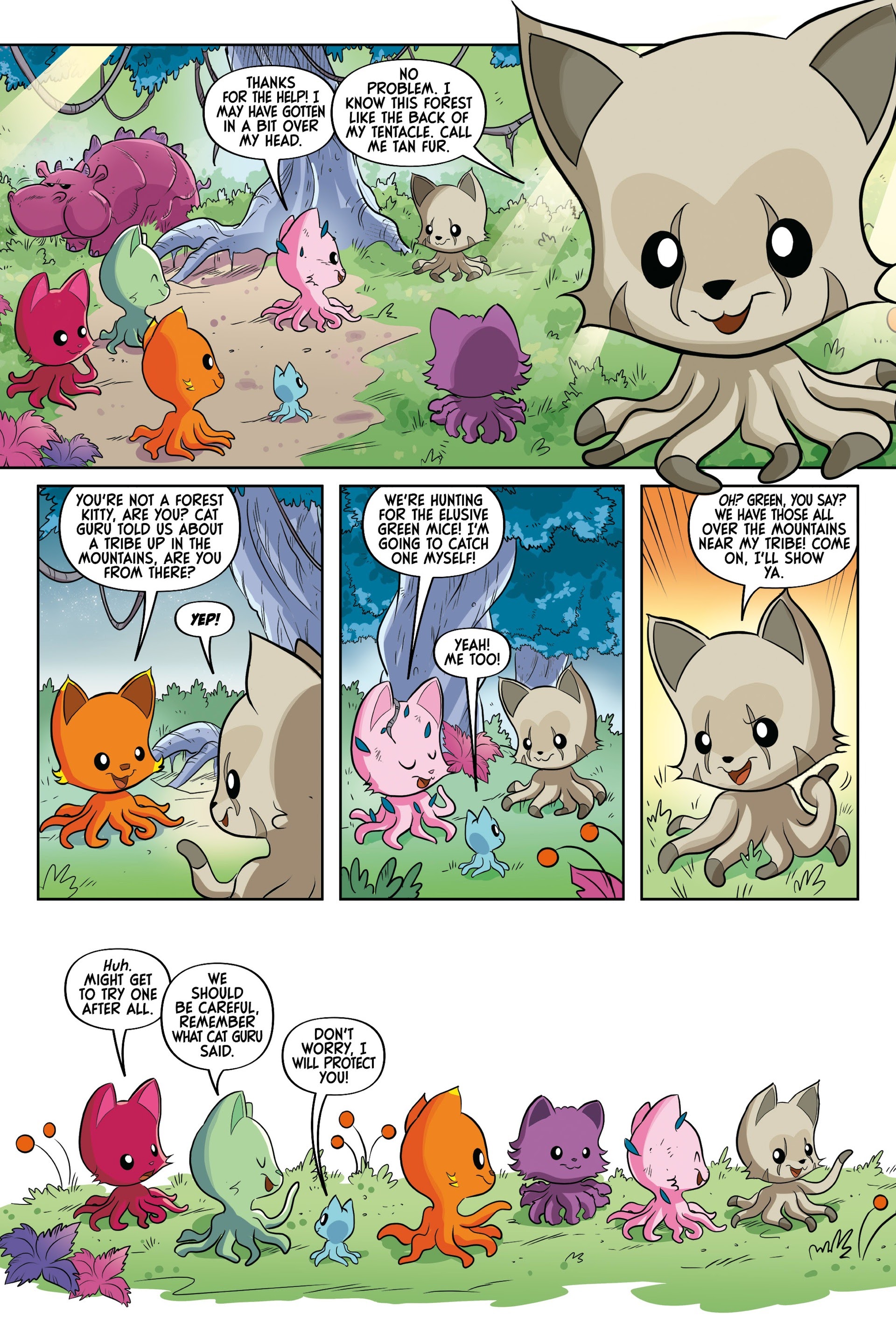 Read online Tentacle Kitty: Tales Around the Teacup comic -  Issue # TPB - 20
