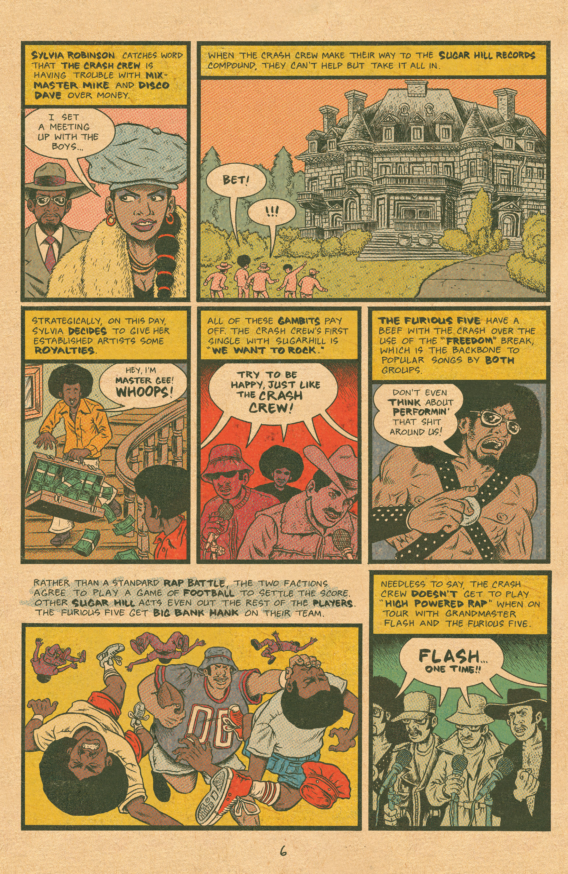 Read online Hip Hop Family Tree (2015) comic -  Issue #4 - 8