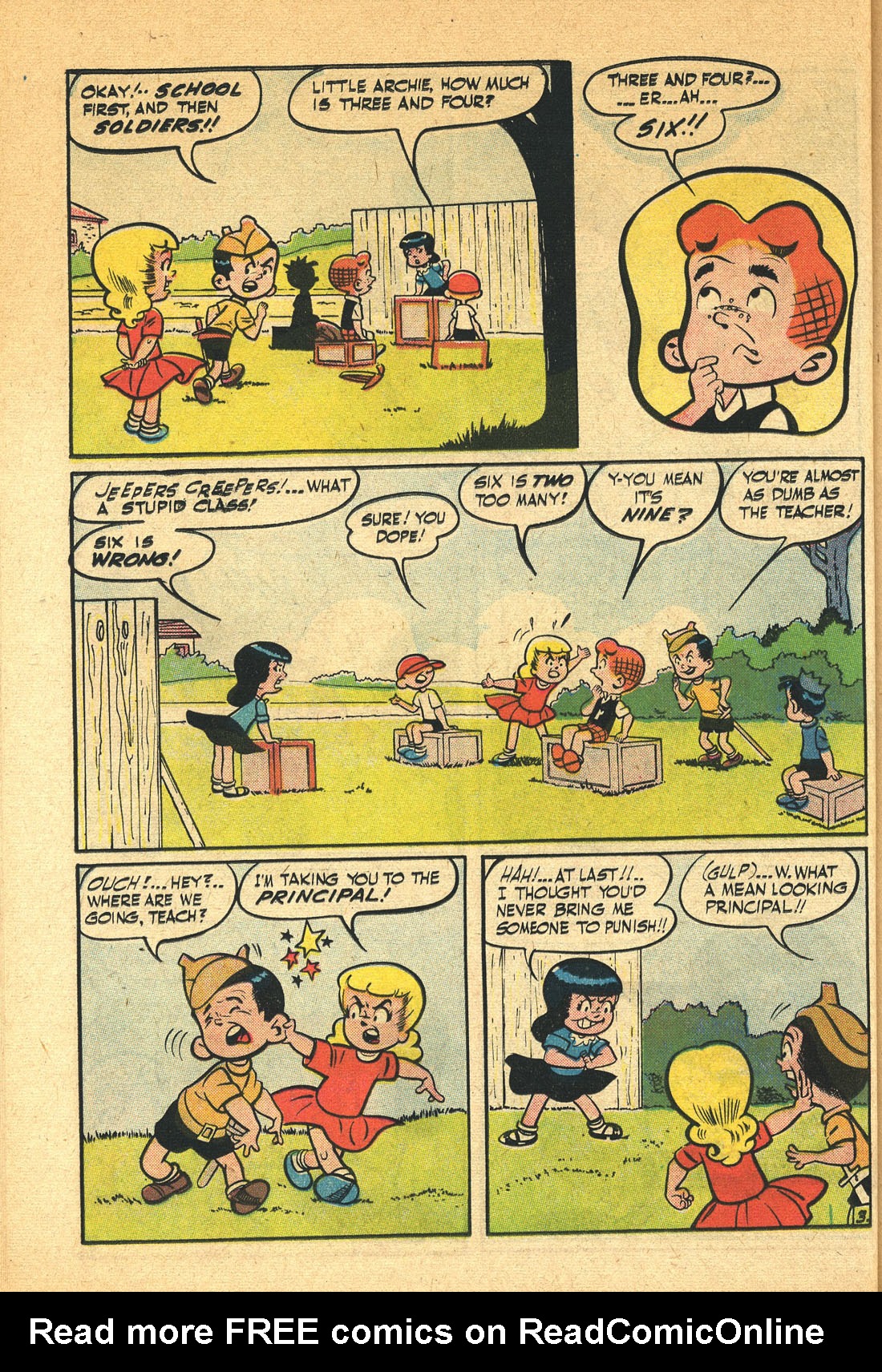 Read online Little Archie (1956) comic -  Issue #8 - 30