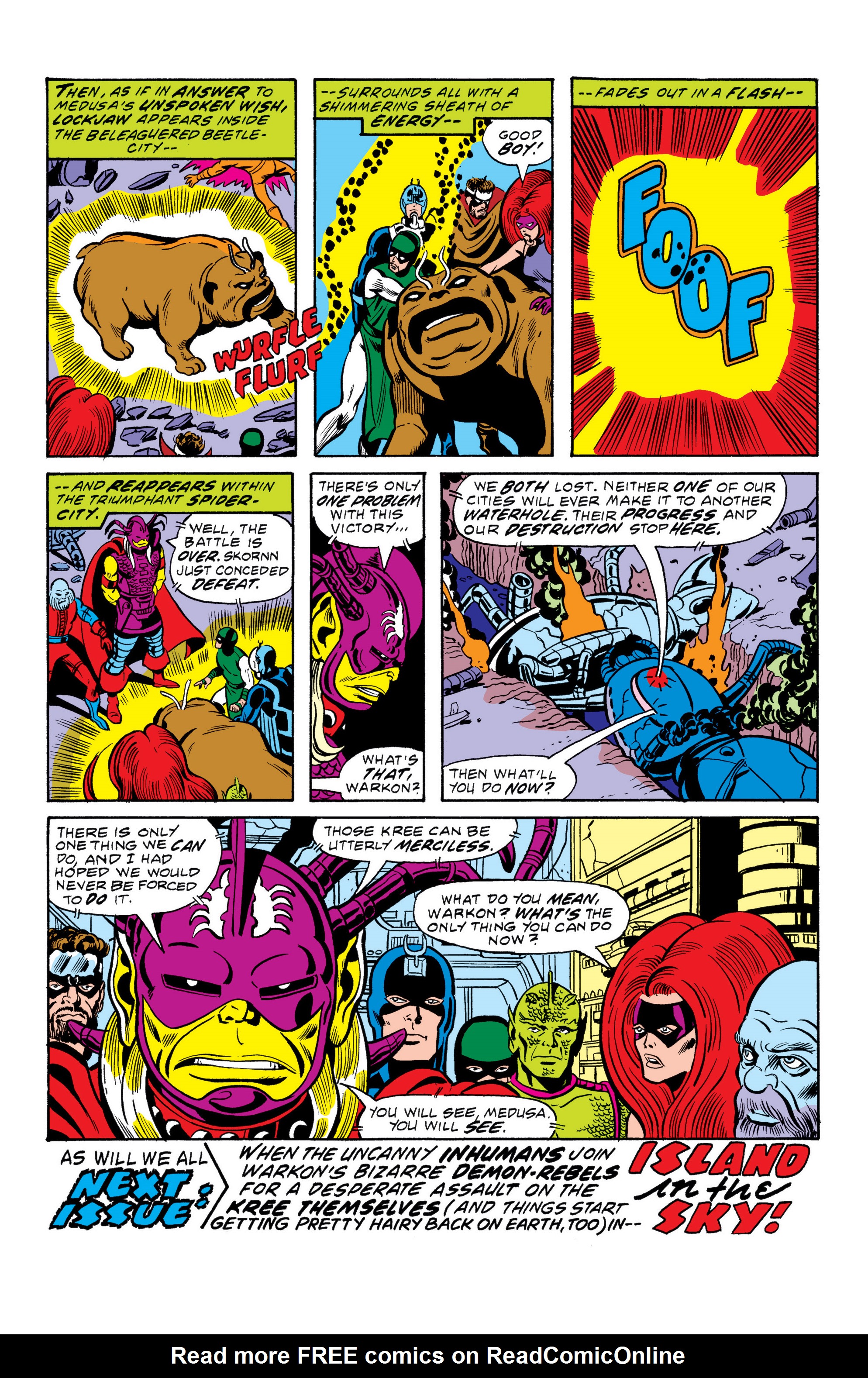 Read online Marvel Masterworks: The Inhumans comic -  Issue # TPB 2 (Part 2) - 53