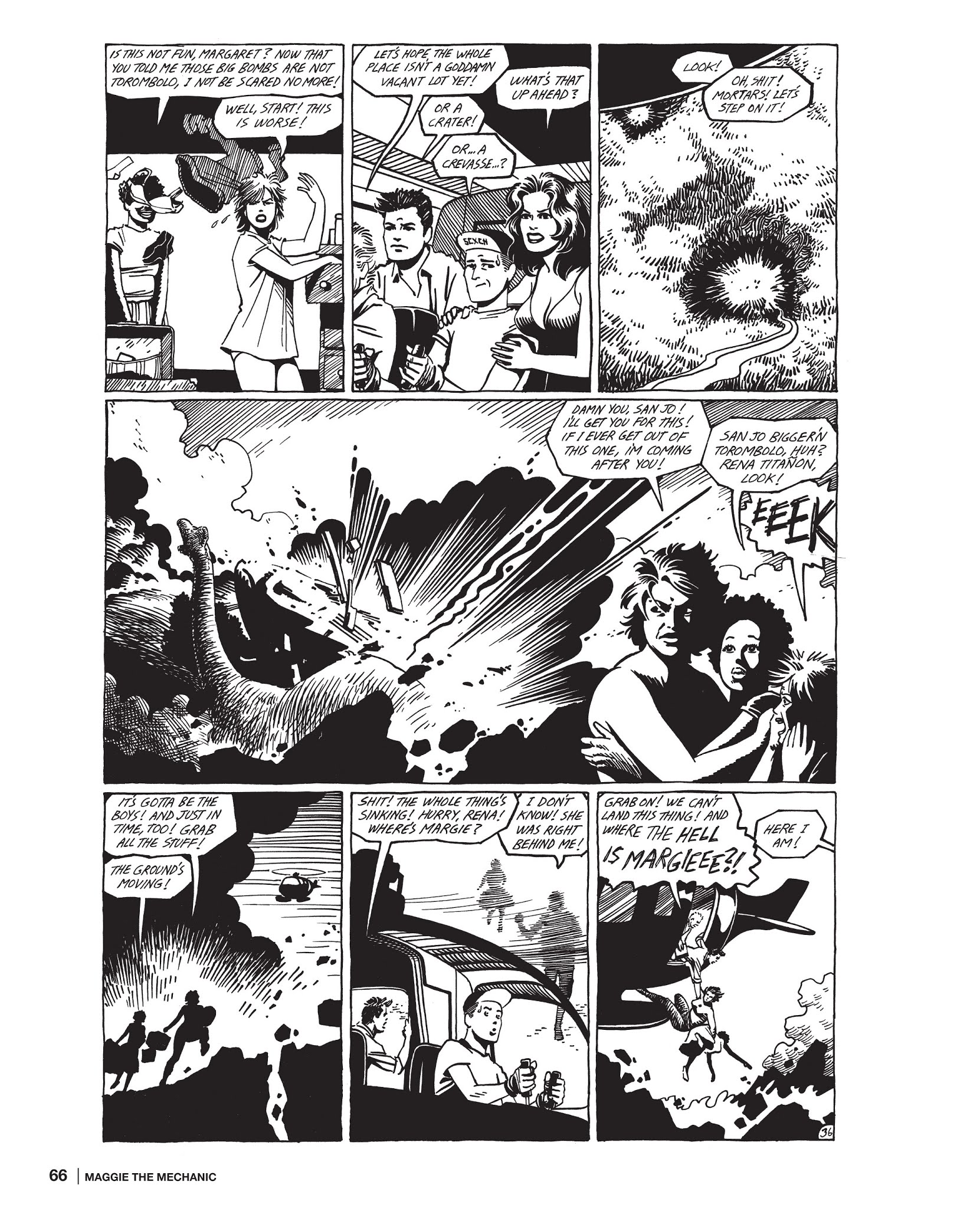 Read online Maggie the Mechanic: The Love & Rockets Library - Locas comic -  Issue # TPB (Part 1) - 66
