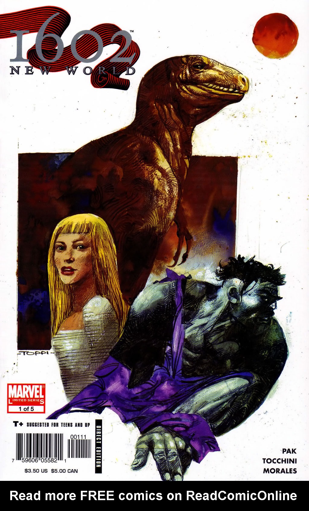 Read online Marvel 1602: New World comic -  Issue #1 - 1