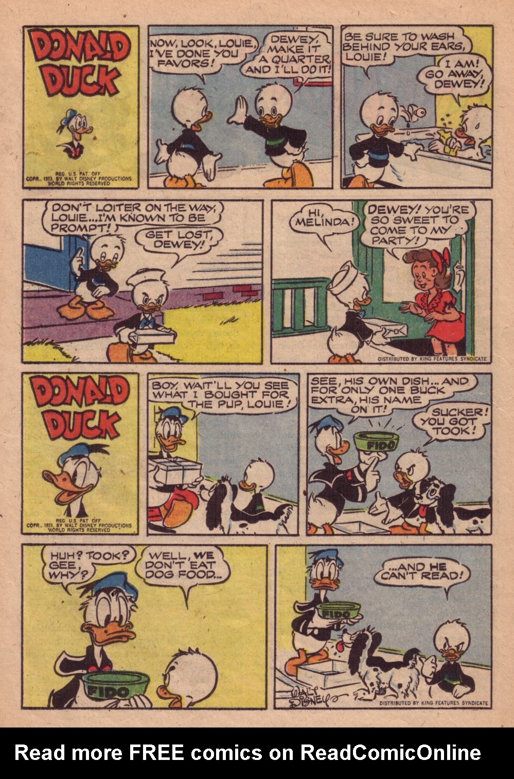 Read online Walt Disney's Comics and Stories comic -  Issue #188 - 24