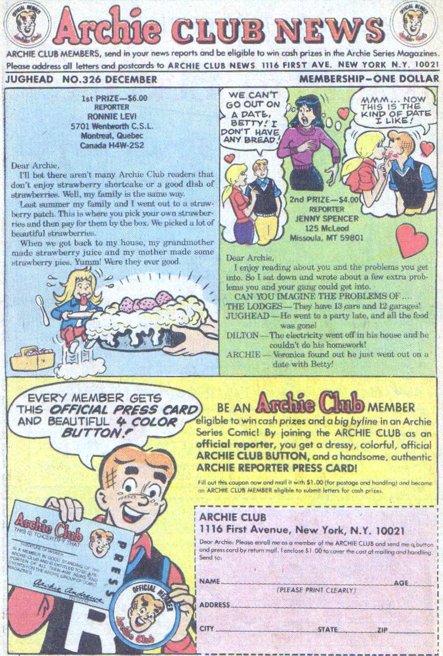 Read online Jughead (1965) comic -  Issue #326 - 26