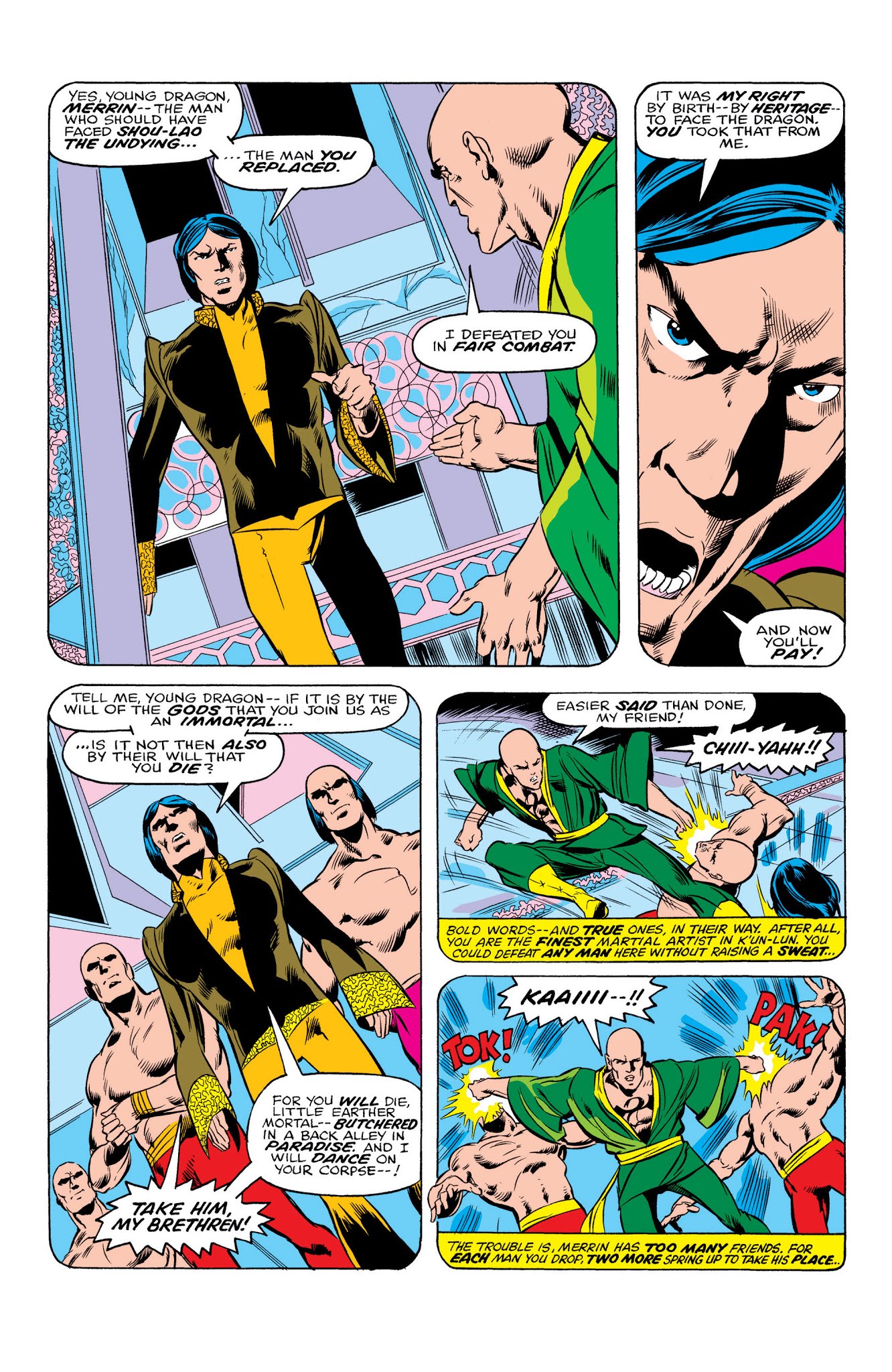 Read online Marvel Masterworks: Iron Fist comic -  Issue # TPB 1 (Part 3) - 34