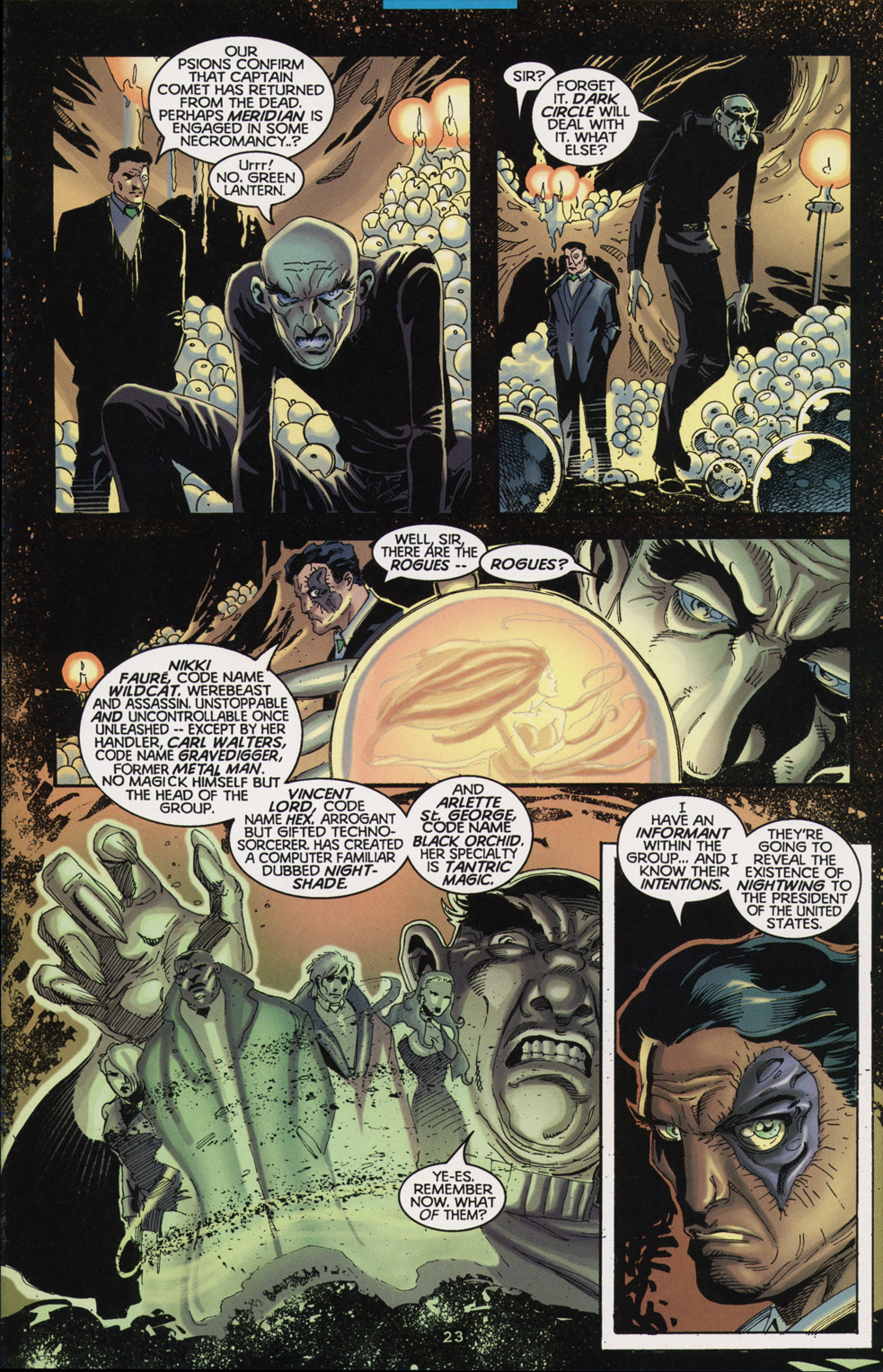 Read online Tangent Comics/ Nightwing comic -  Issue # Full - 23