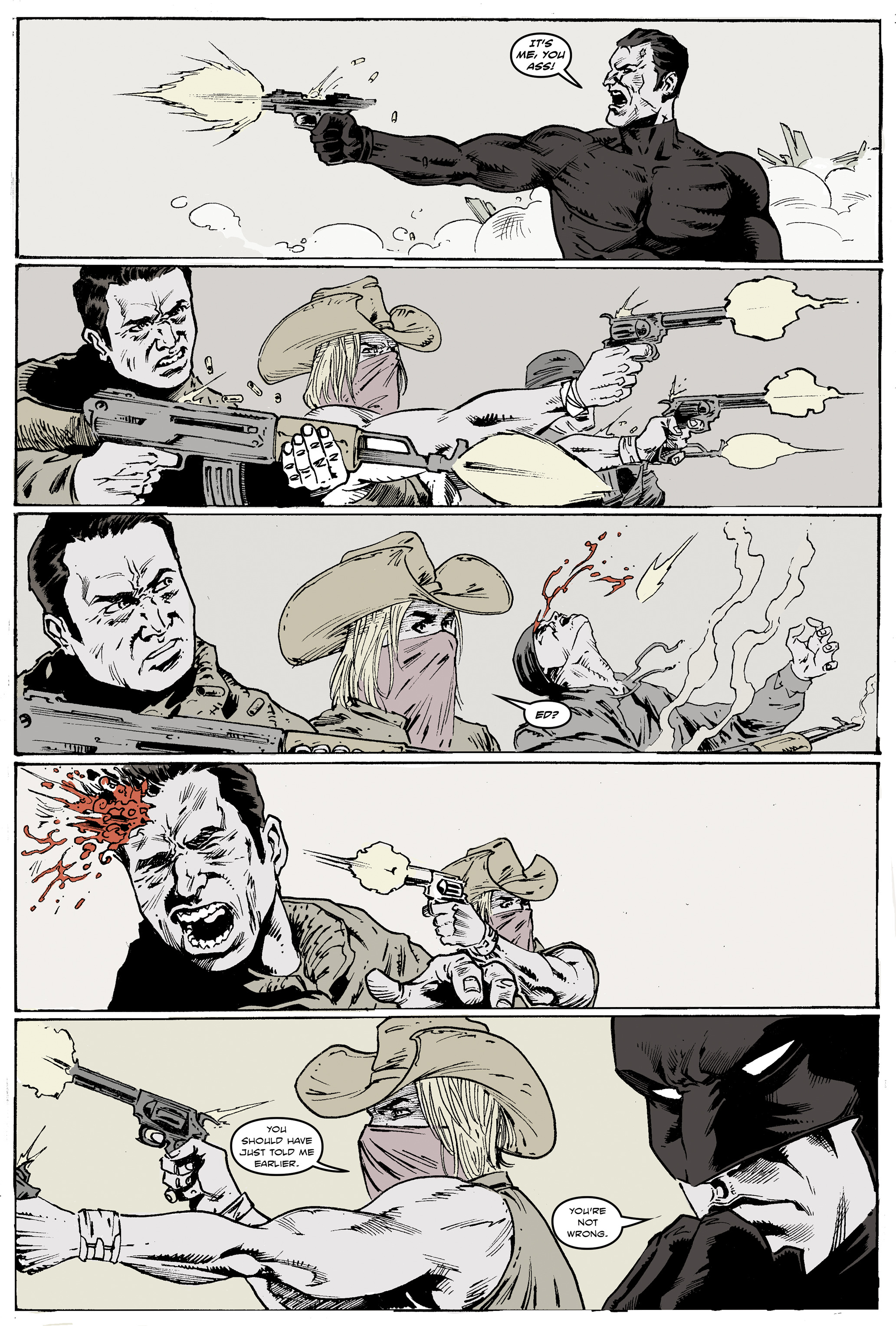 Read online Moros: A Hard Boiled Hero comic -  Issue #3 - 21