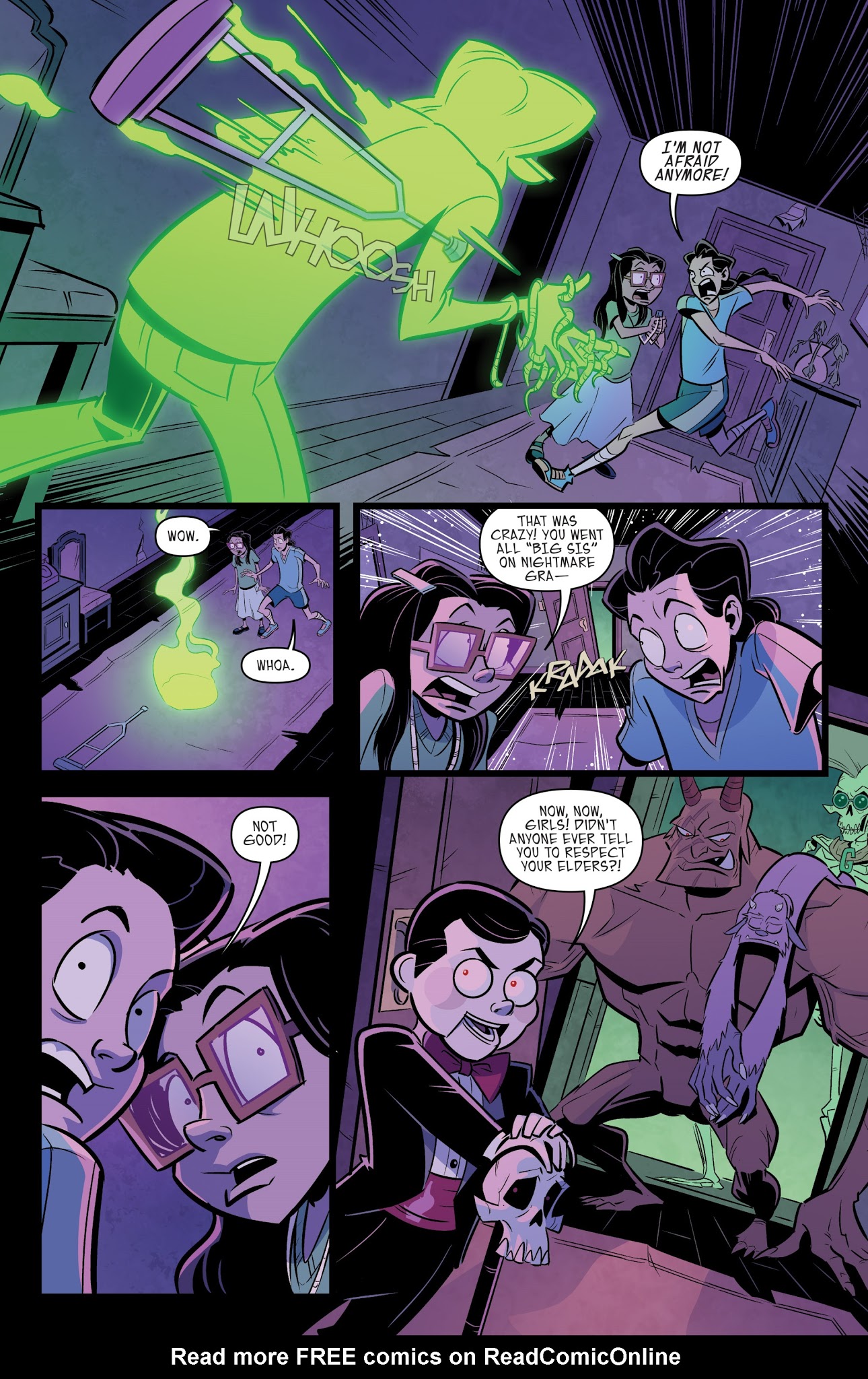 Read online Goosebumps: Monsters At Midnight comic -  Issue #3 - 12