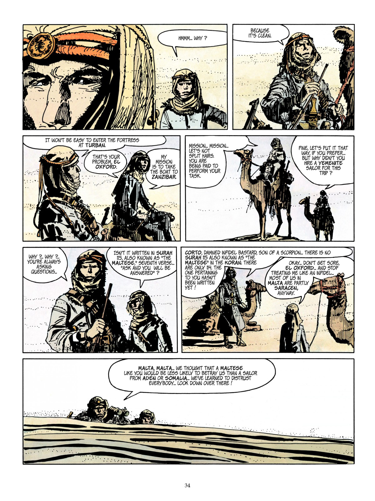 Read online Corto Maltese comic -  Issue # TPB 8 (Part 1) - 24