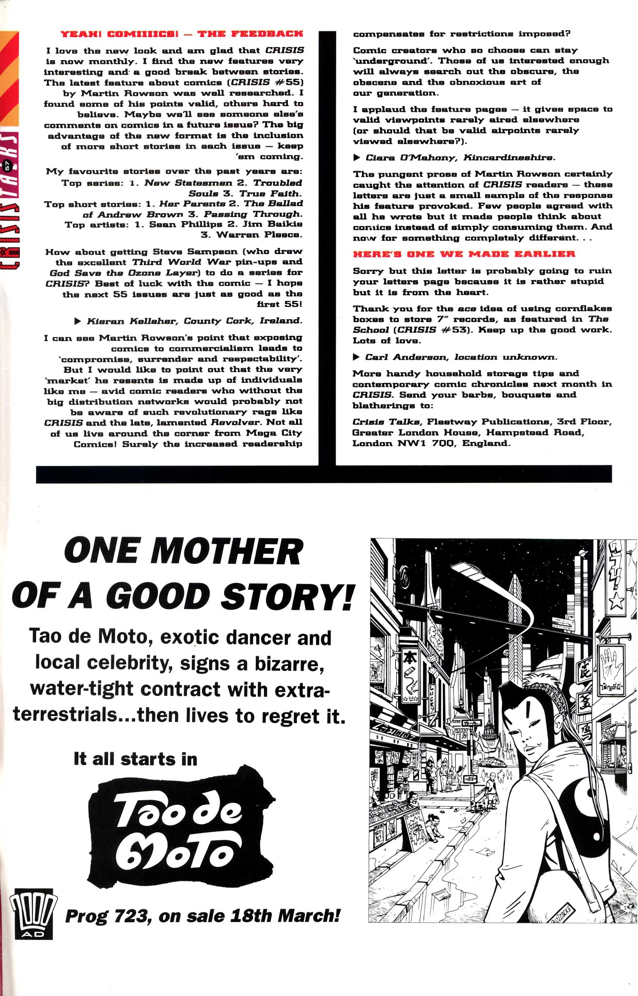 Read online Crisis comic -  Issue #57 - 51