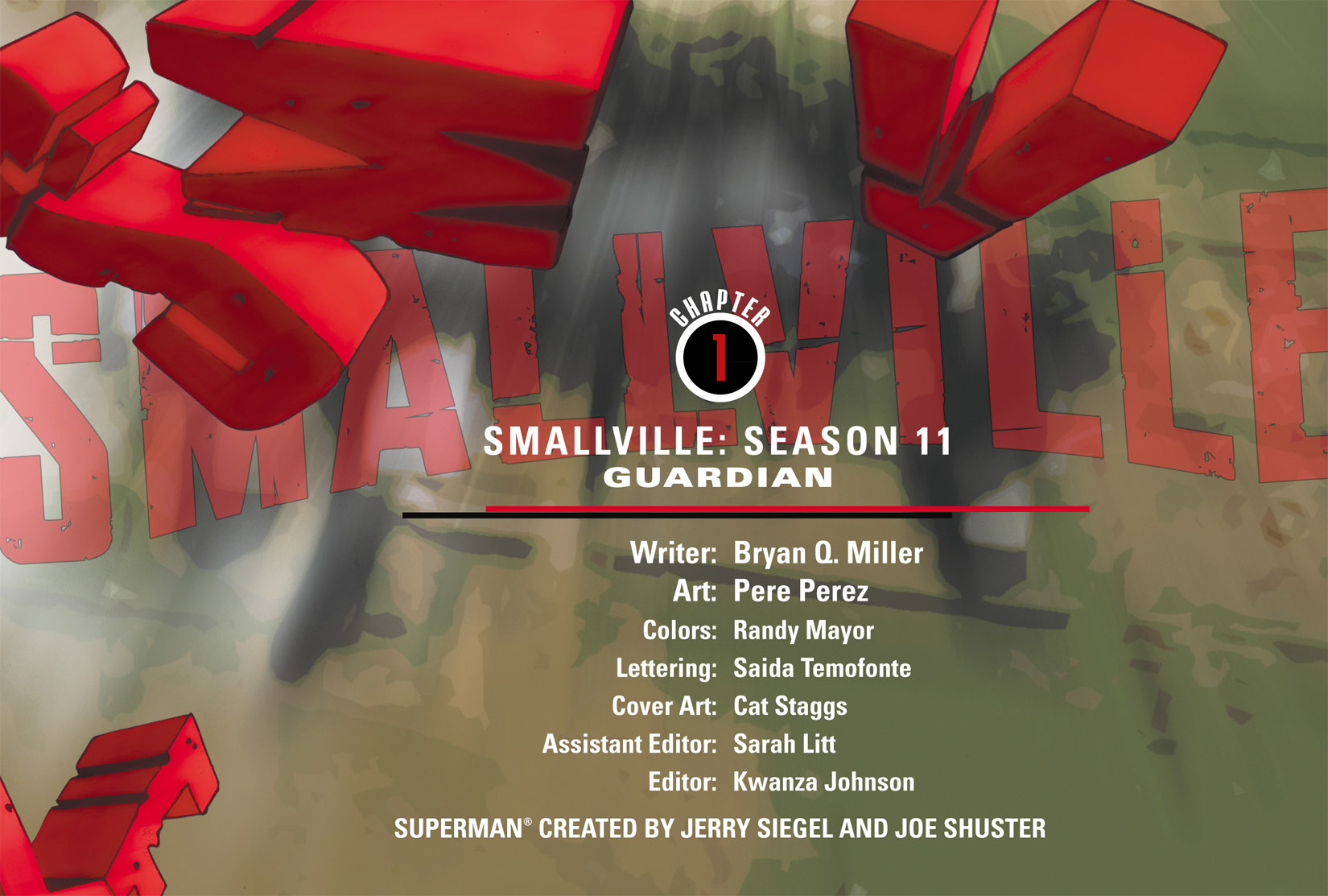 Read online Smallville: Season 11 comic -  Issue #1 - 2