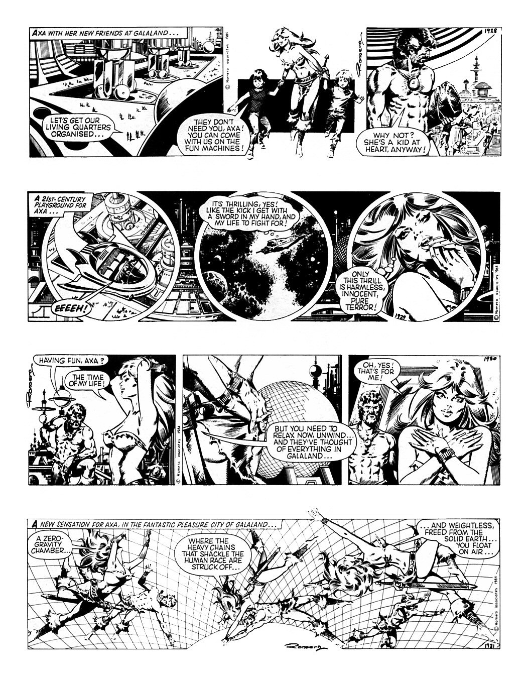 Read online Axa comic -  Issue #9 - 7