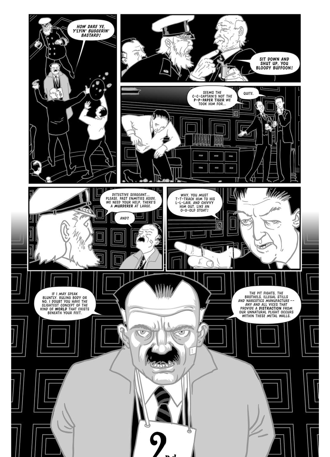 Read online Leviathan (2000 AD) comic -  Issue # TPB - 13