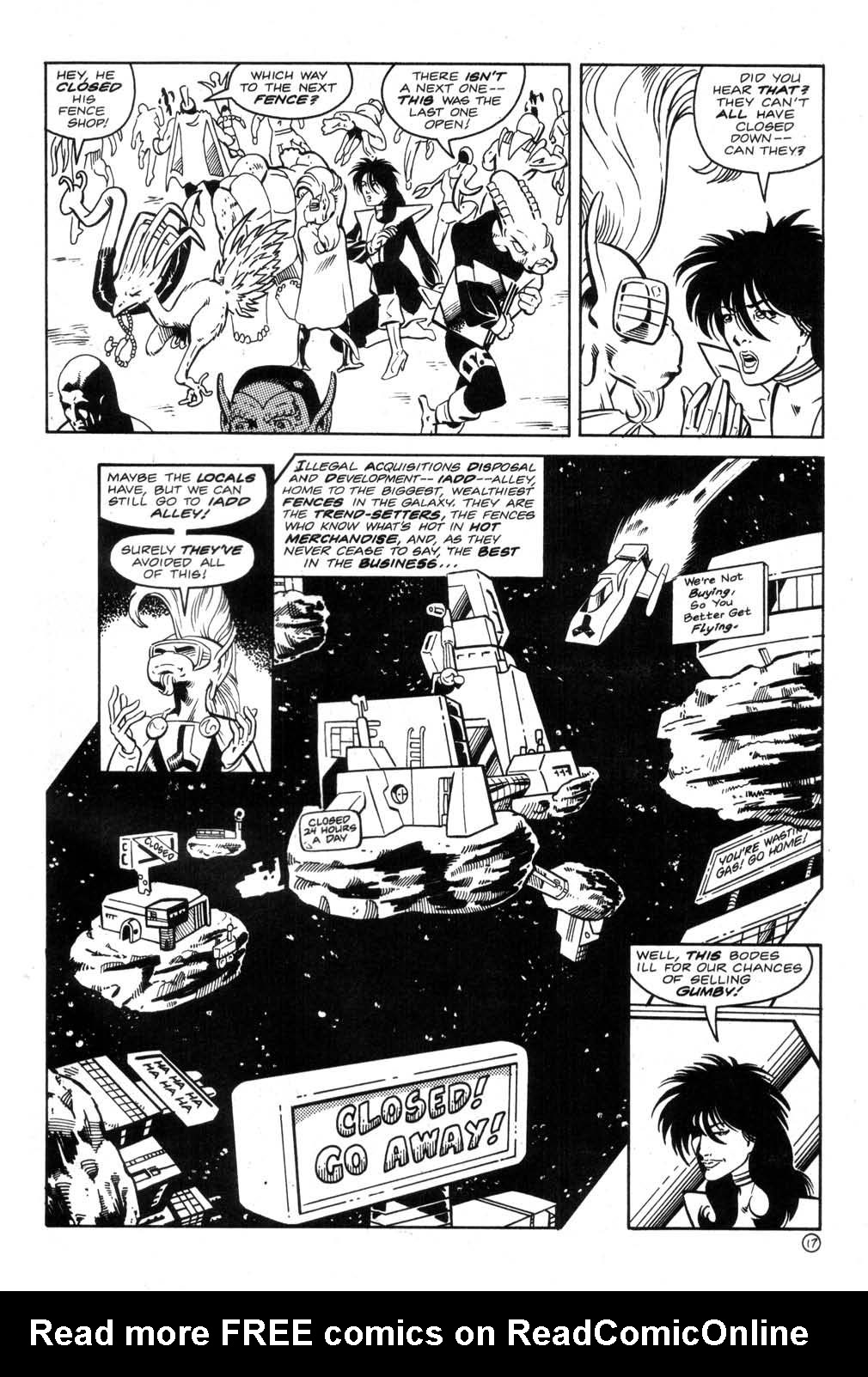 Read online Aristocratic Xtraterrestrial Time-Traveling Thieves comic -  Issue #4 - 19