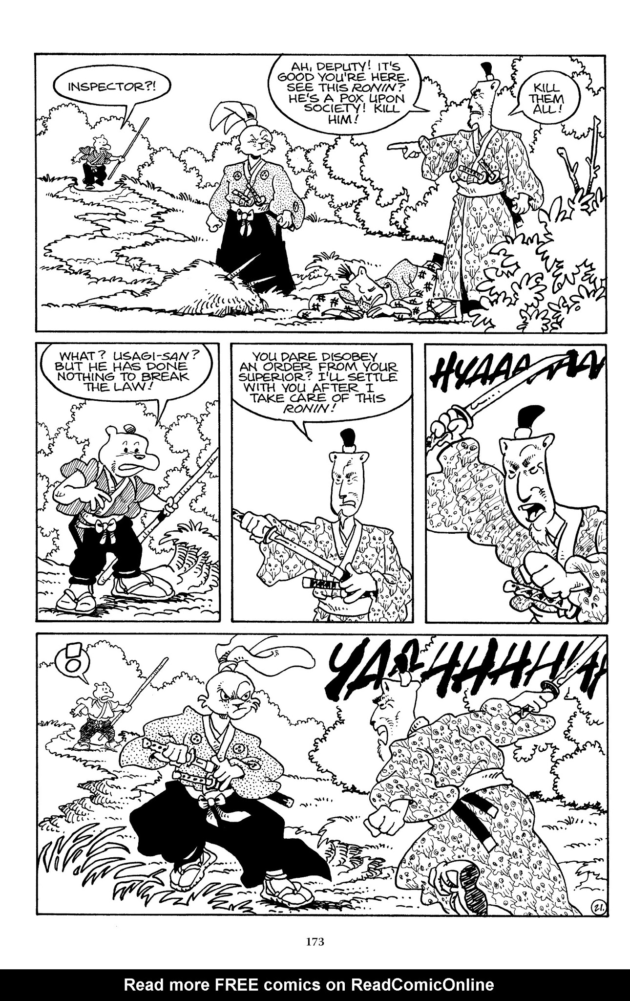 Read online The Usagi Yojimbo Saga comic -  Issue # TPB 3 - 171