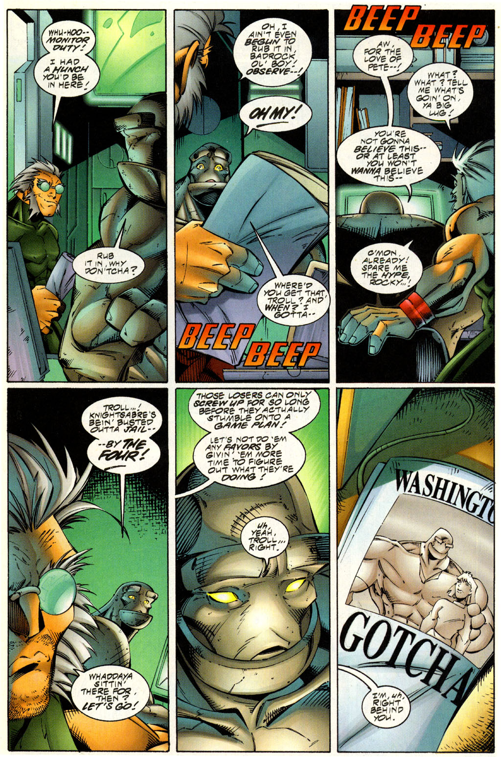 Read online Youngblood (1995) comic -  Issue #10 - 11