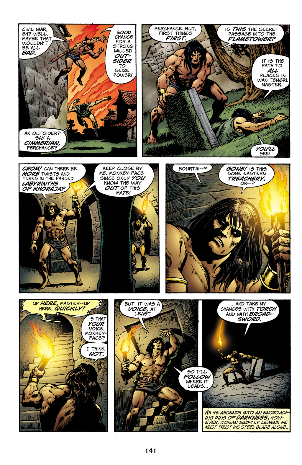 Read online The Chronicles of Conan comic -  Issue # TPB 5 (Part 2) - 33