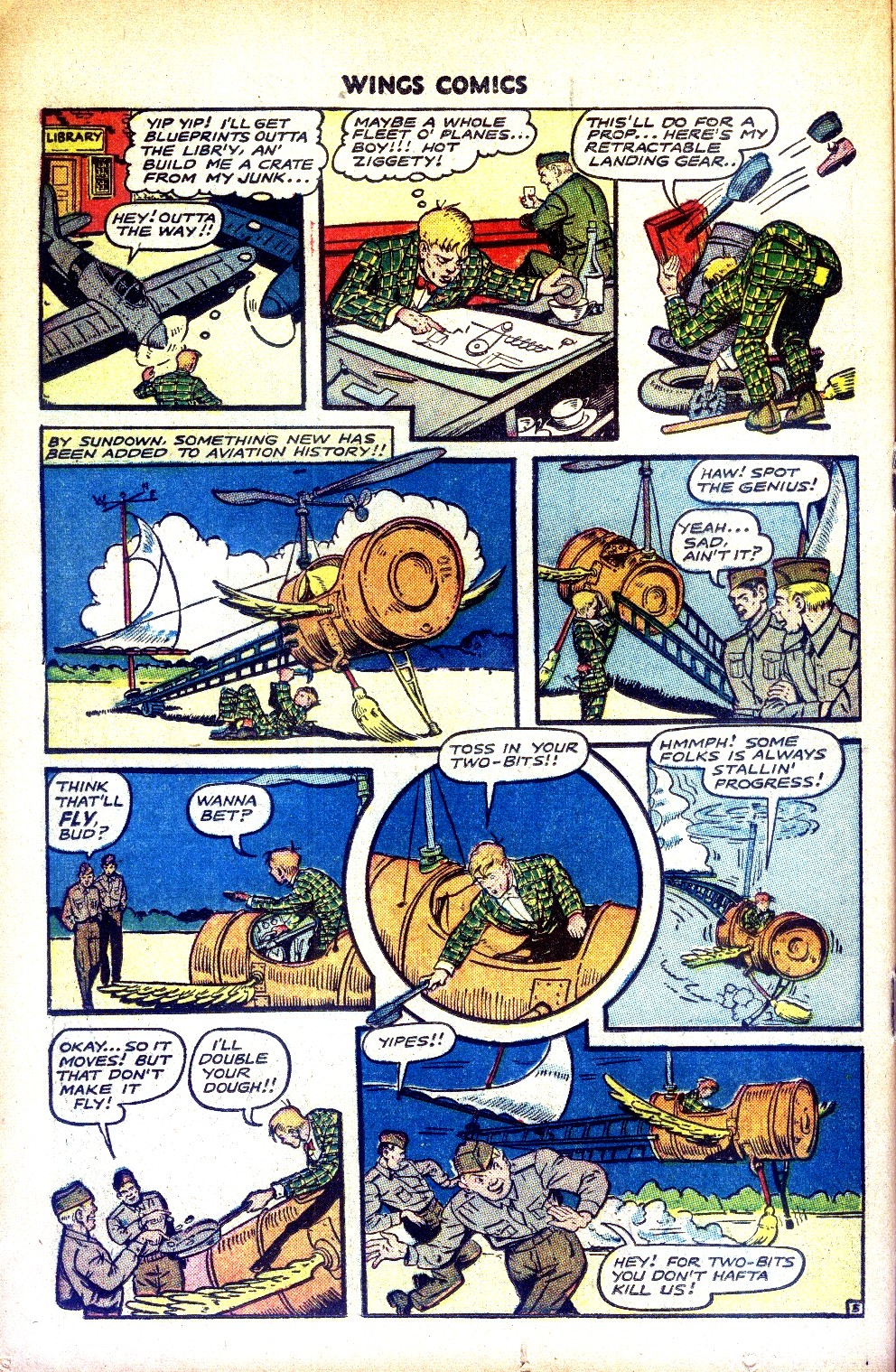 Read online Wings Comics comic -  Issue #68 - 24