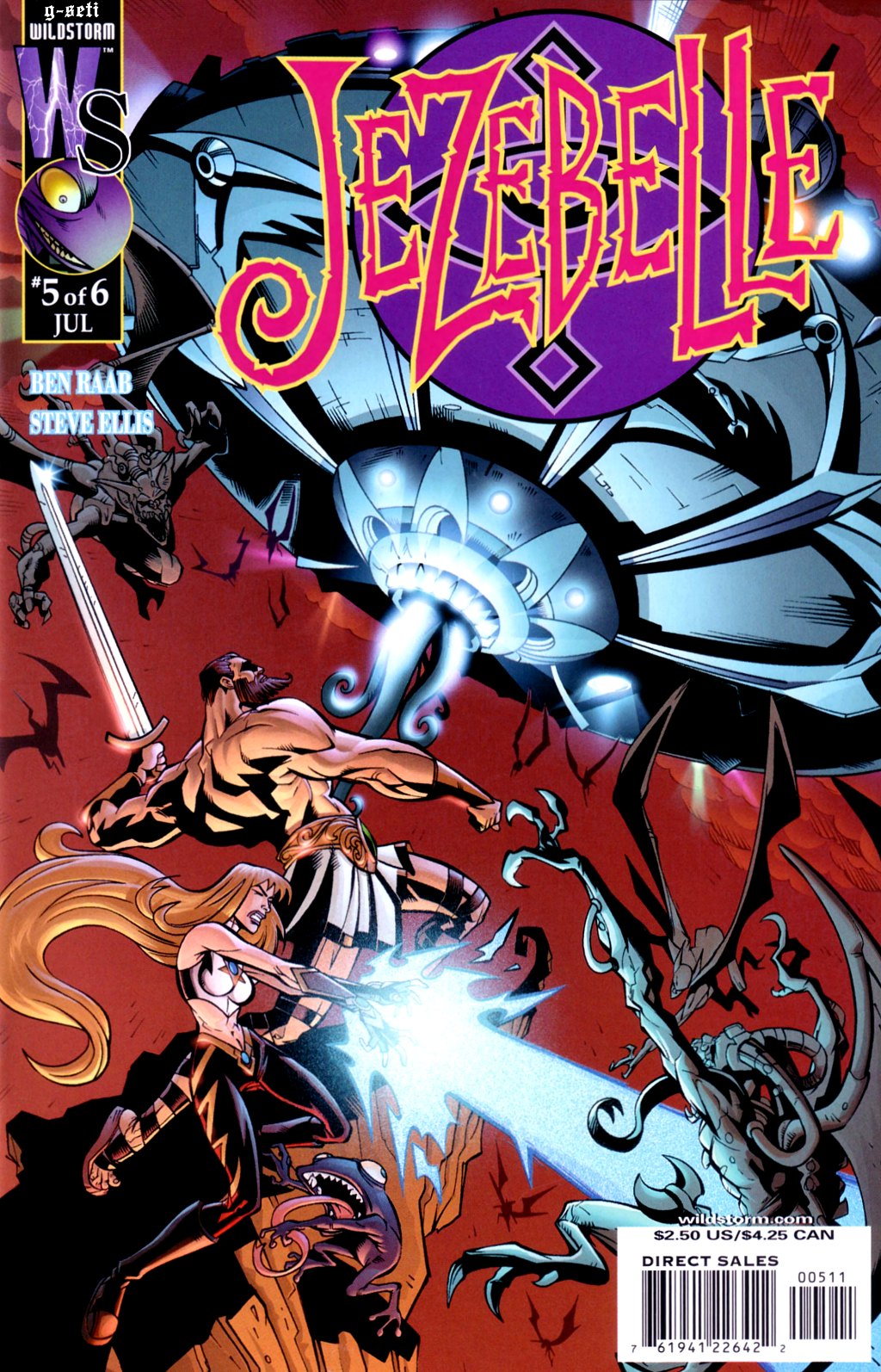 Read online Jezebelle comic -  Issue #5 - 1