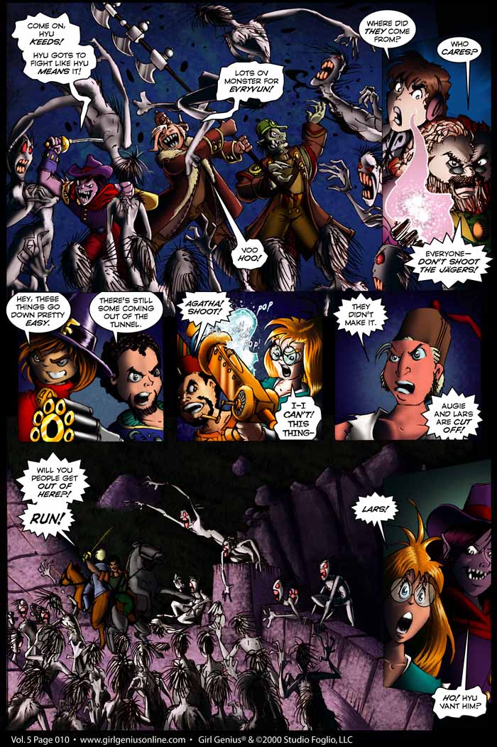 Read online Girl Genius (2002) comic -  Issue #5 - 10