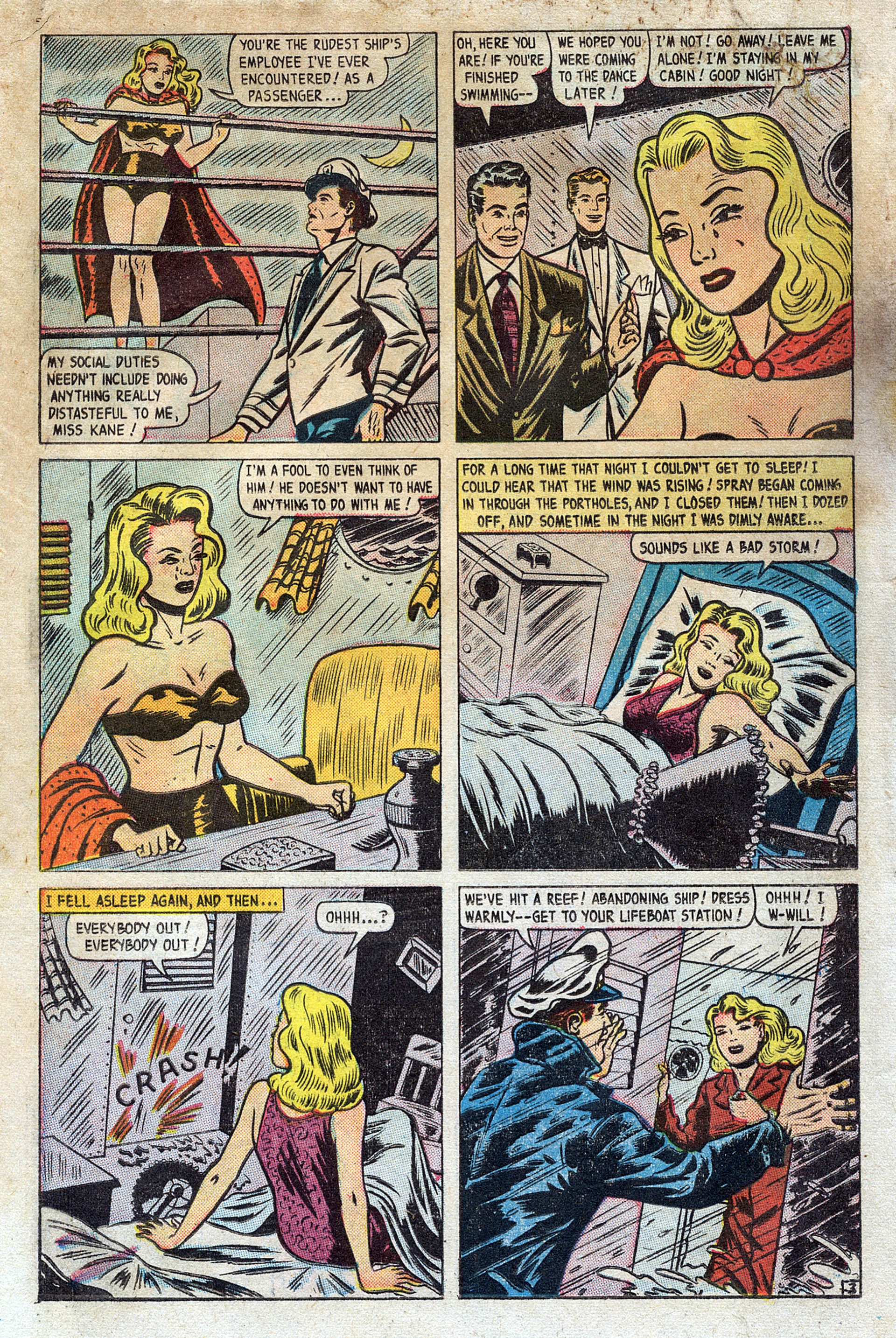 Read online Love Secrets (1949) comic -  Issue #2 - 36