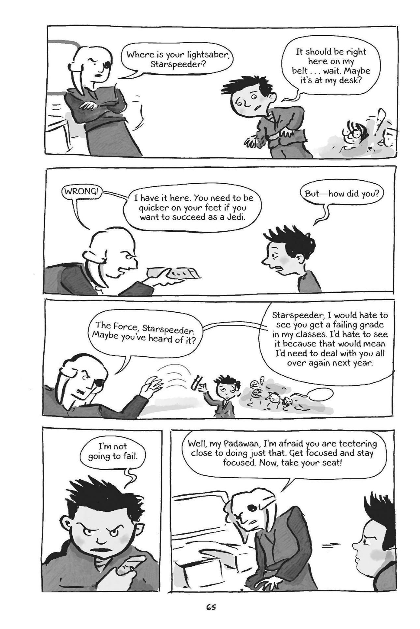 Read online Jedi Academy comic -  Issue # TPB 6 (Part 1) - 67