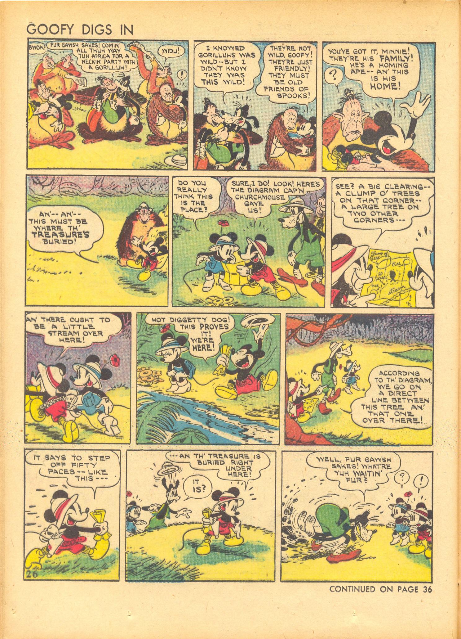 Read online Walt Disney's Comics and Stories comic -  Issue #4 - 28