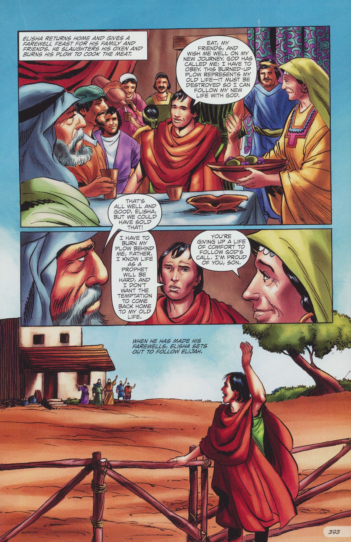 Read online The Action Bible comic -  Issue # TPB 2 - 16