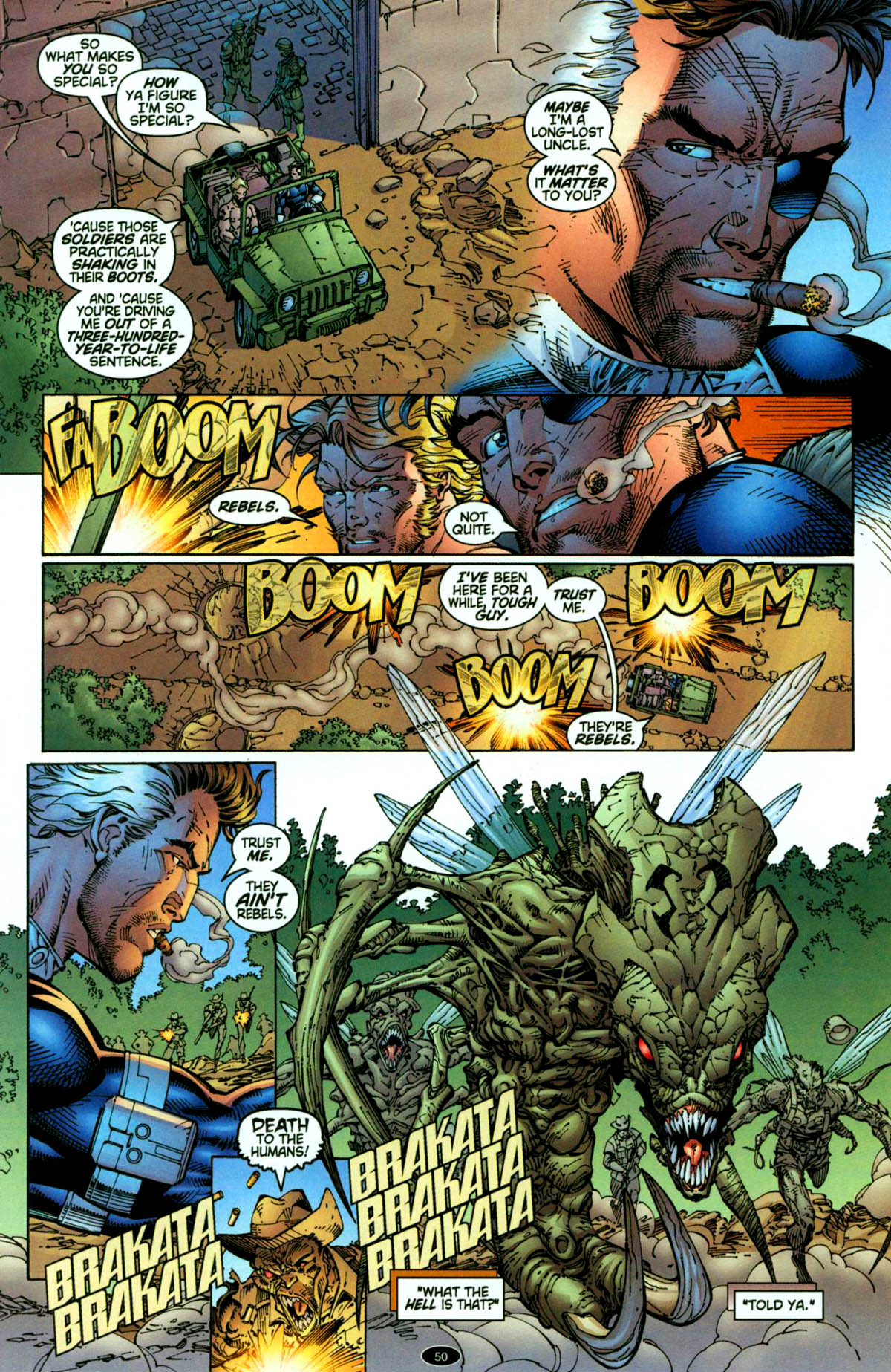 Read online WildC.A.T.s/X-Men comic -  Issue # TPB - 50