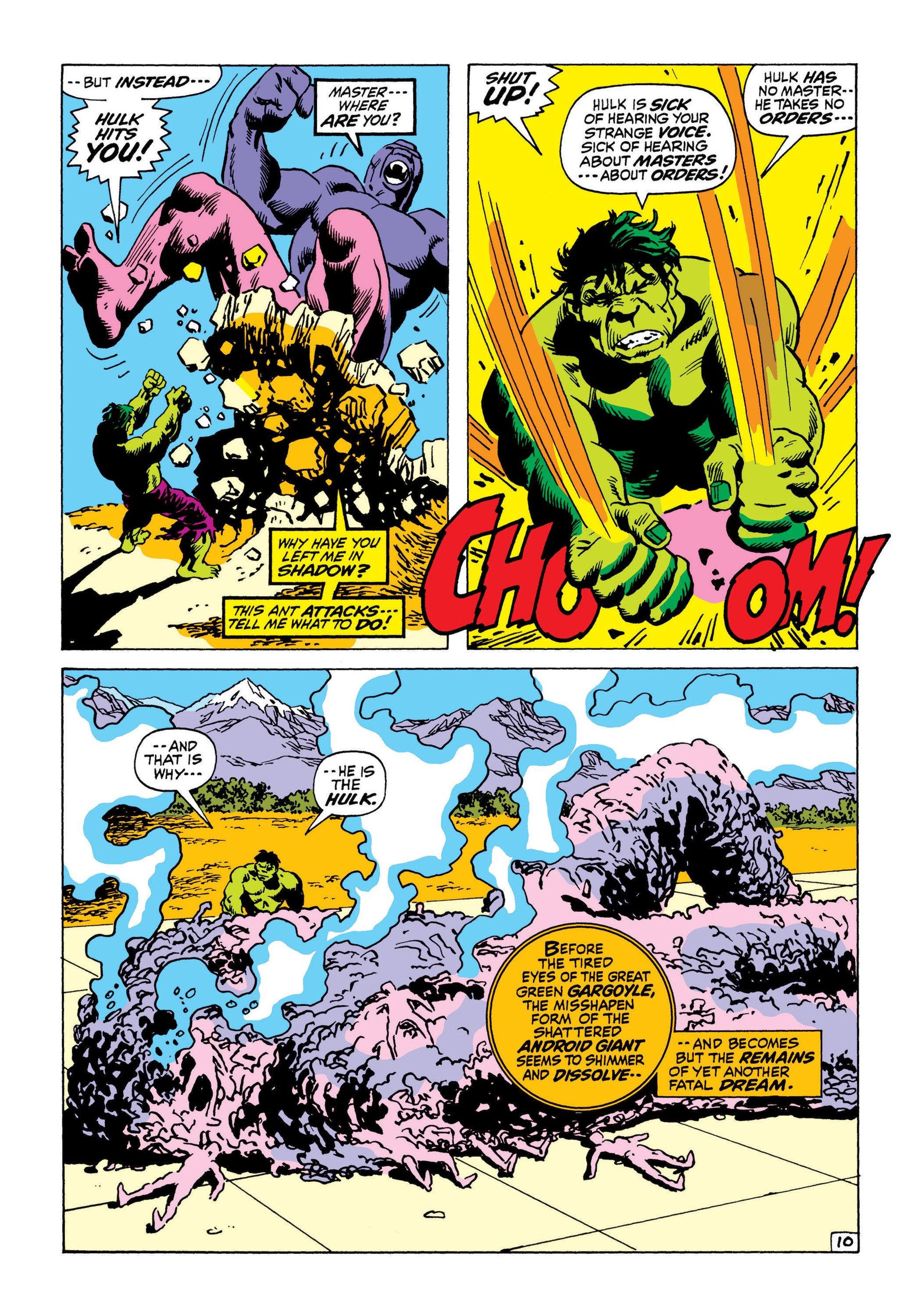 Read online Marvel Masterworks: The Incredible Hulk comic -  Issue # TPB 8 (Part 1) - 73