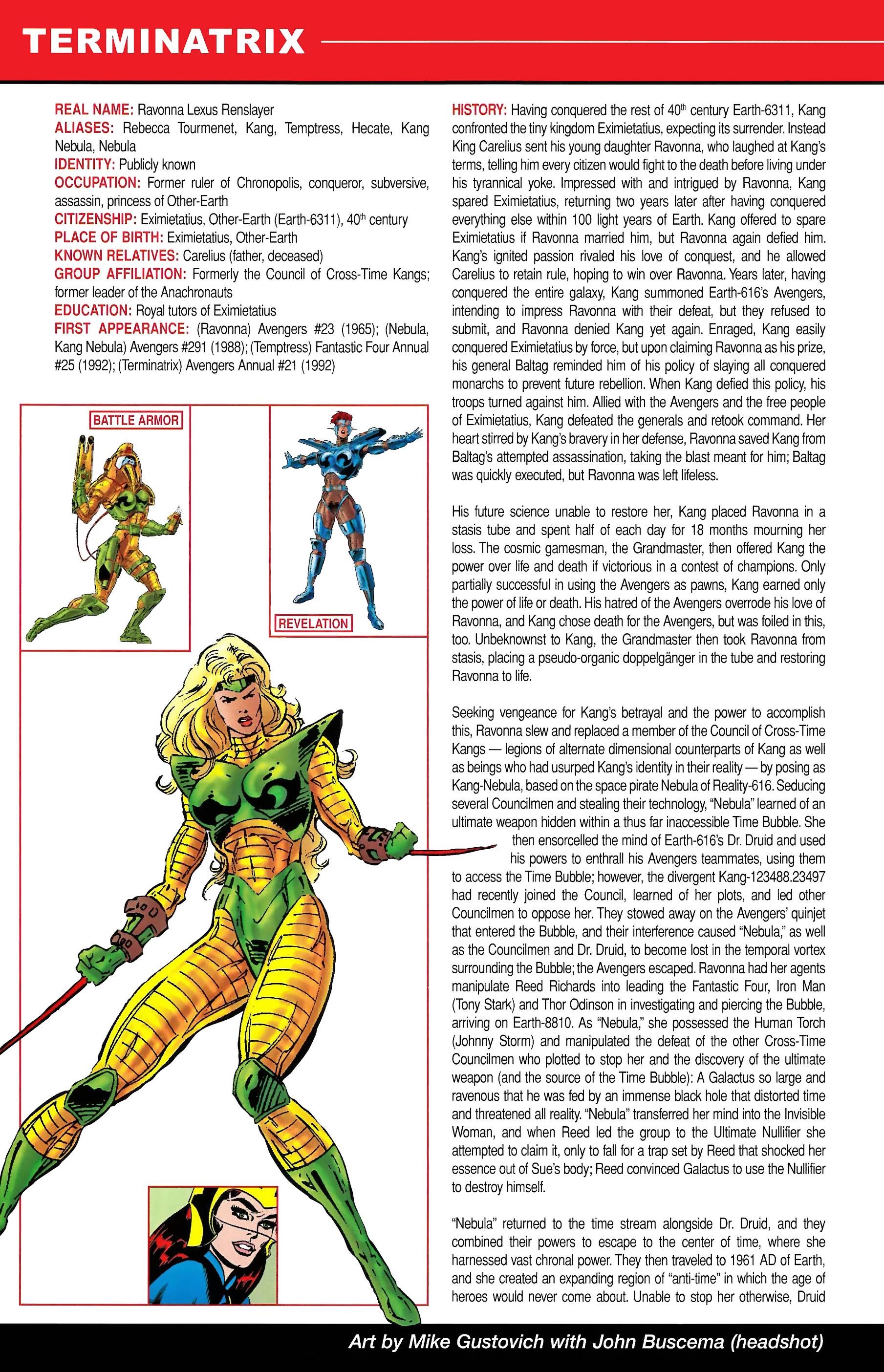 Read online Official Handbook of the Marvel Universe A to Z comic -  Issue # TPB 11 (Part 2) - 128
