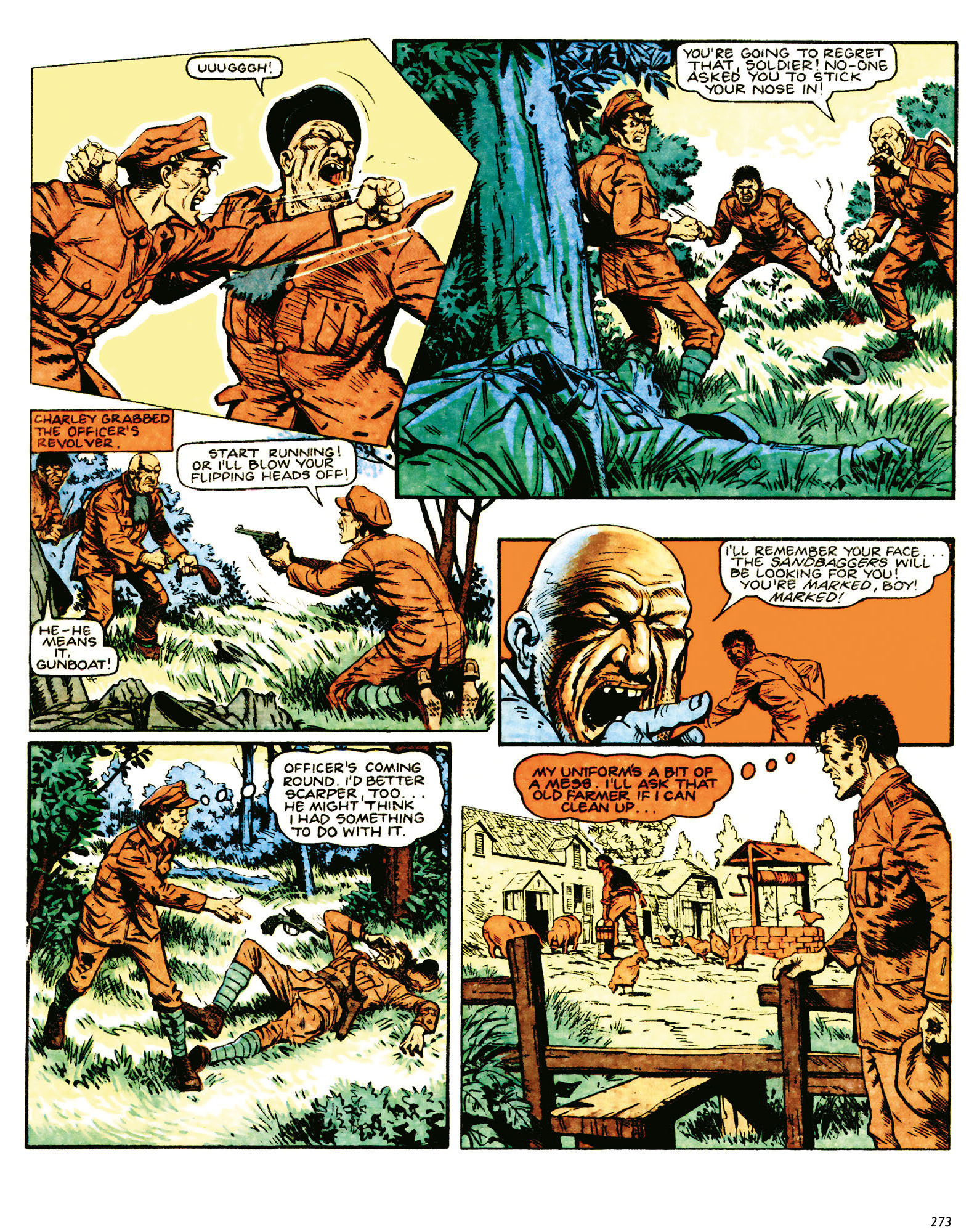 Read online Charley's War: The Definitive Collection comic -  Issue # TPB 2 - 273