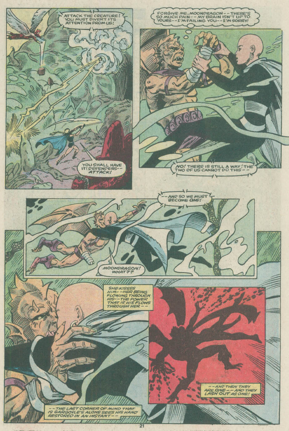 Read online The Defenders (1972) comic -  Issue #141 - 21