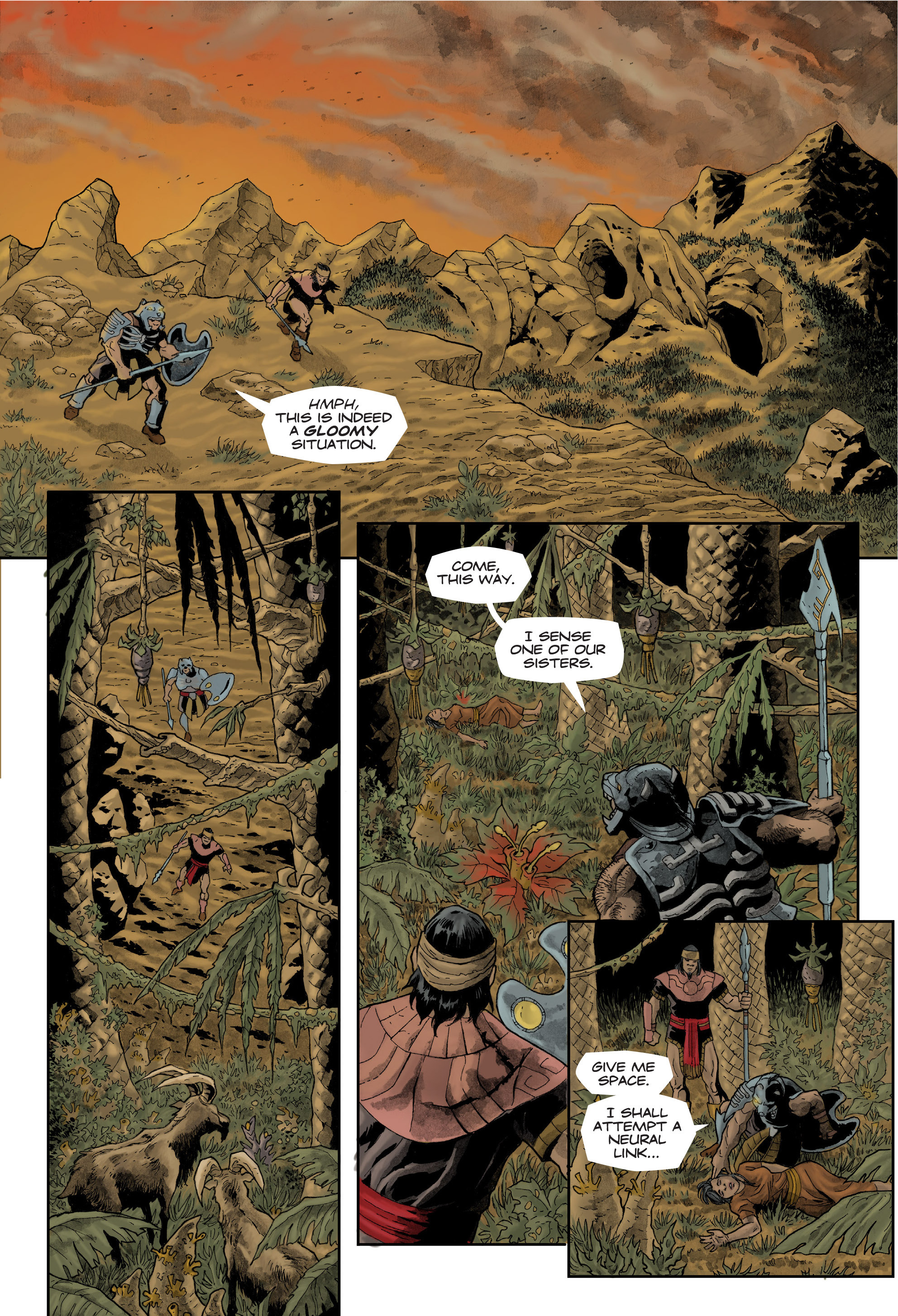 Read online Future Primitive comic -  Issue #3 - 11