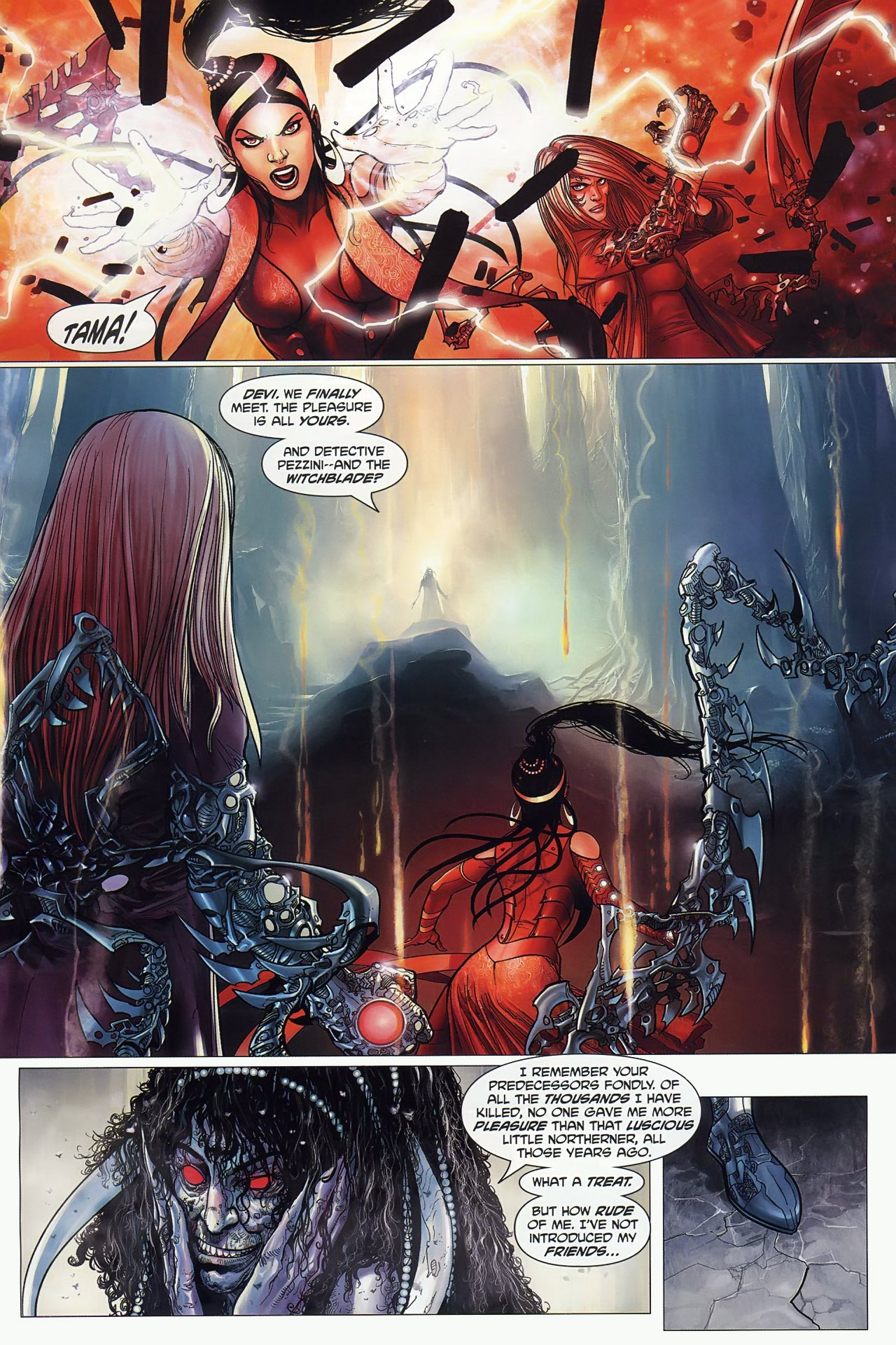 Read online Devi/Witchblade (2008) comic -  Issue # Full - 17