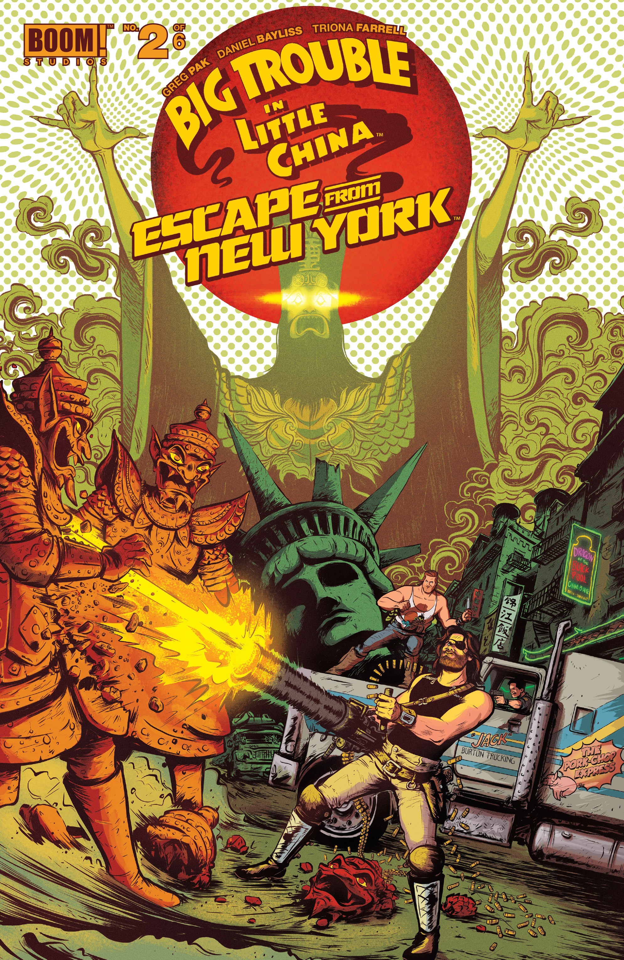 Read online Big Trouble in Little China/Escape From New York comic -  Issue #2 - 1