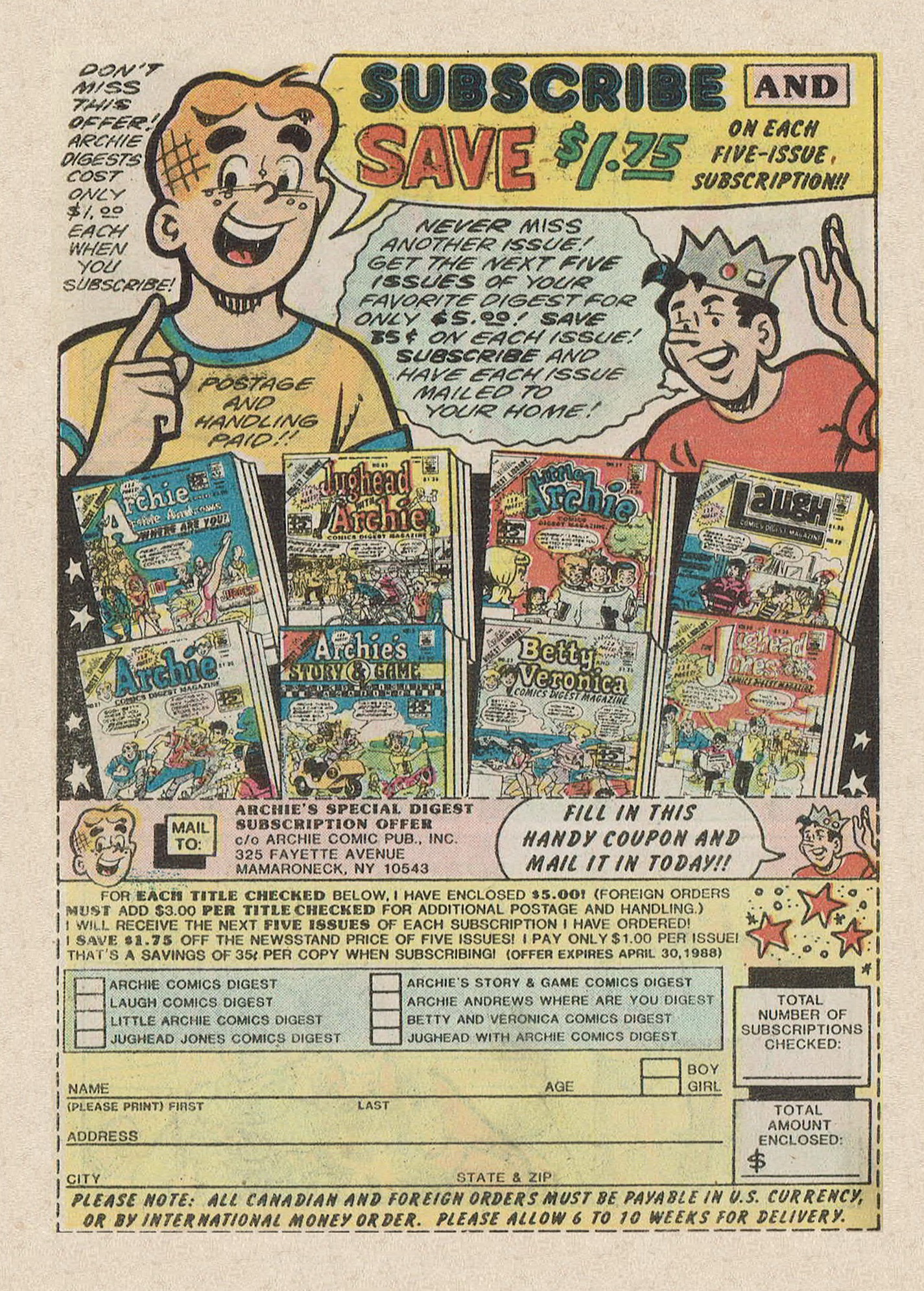 Read online Betty and Veronica Digest Magazine comic -  Issue #28 - 130