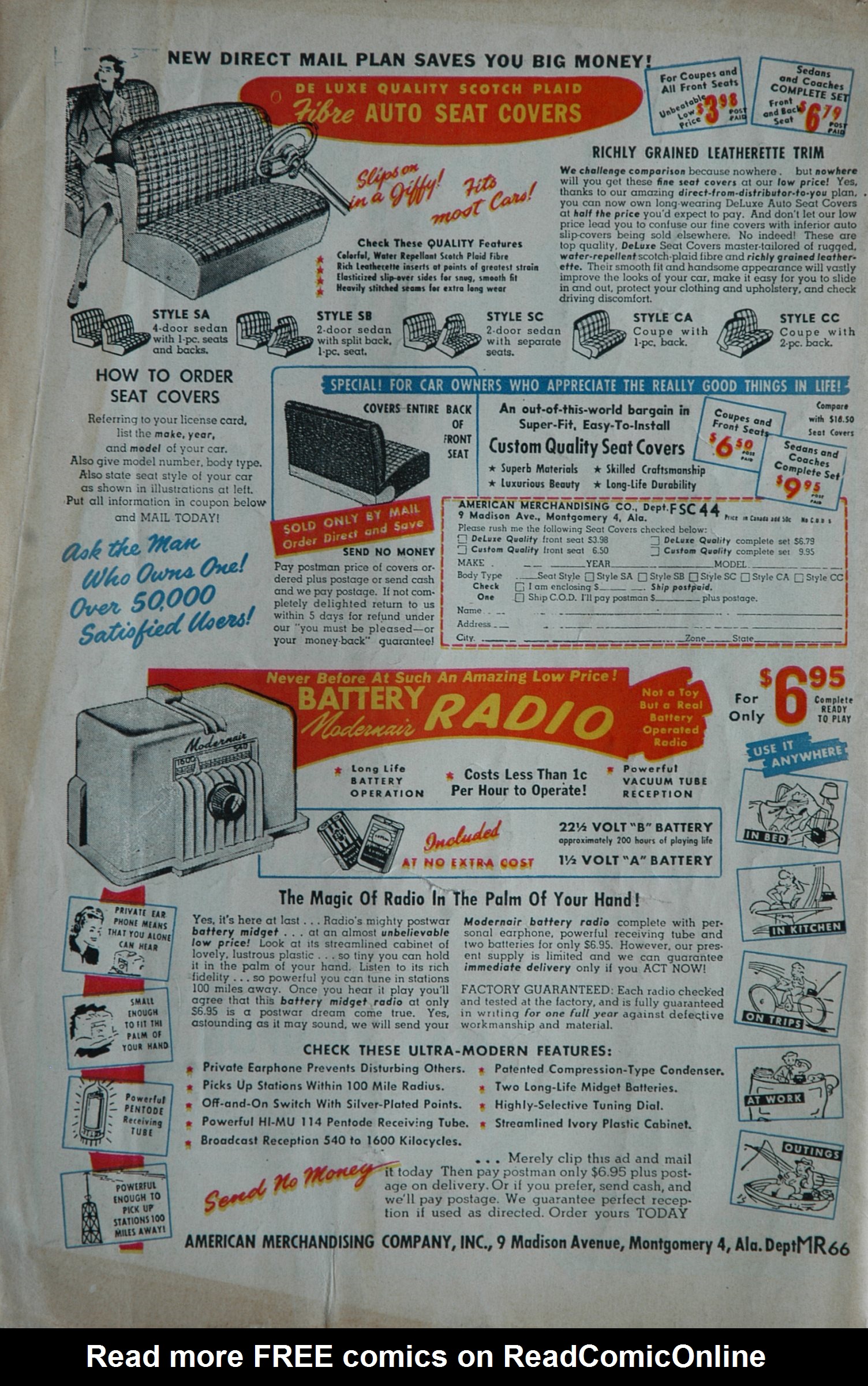 Read online Blonde Phantom Comics comic -  Issue #18 - 36