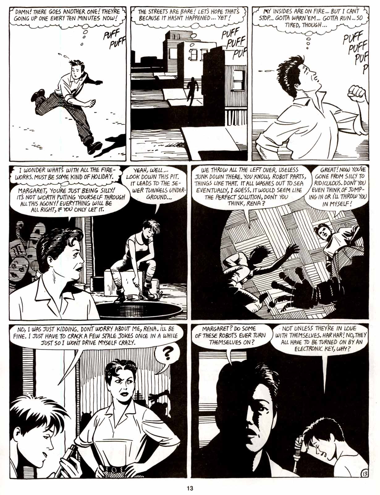 Read online Love and Rockets (1982) comic -  Issue #8 - 15