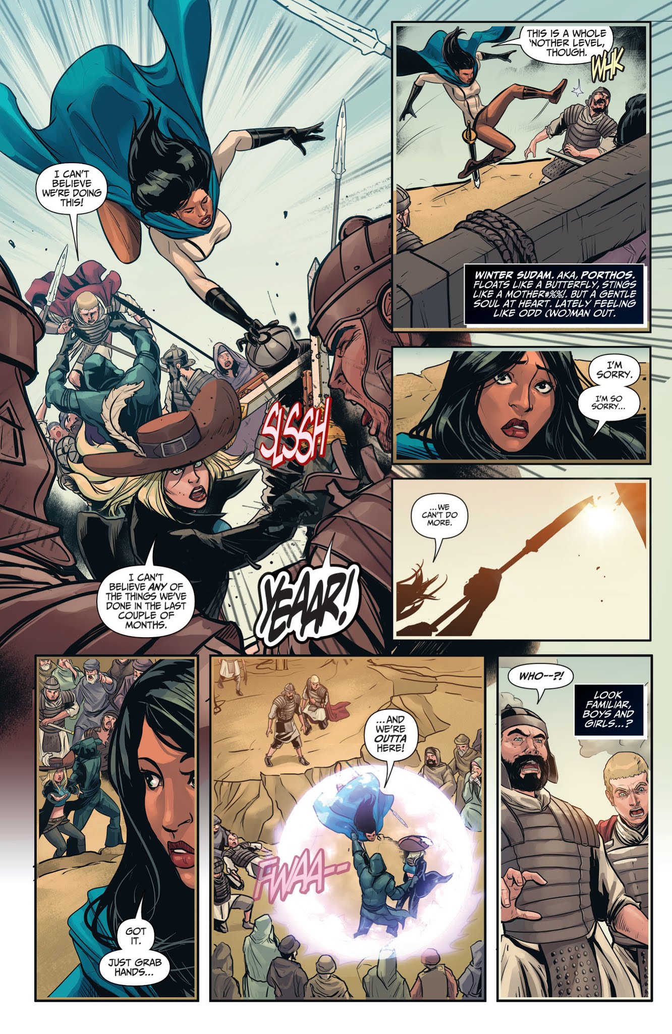 Read online The Musketeers comic -  Issue #5 - 5