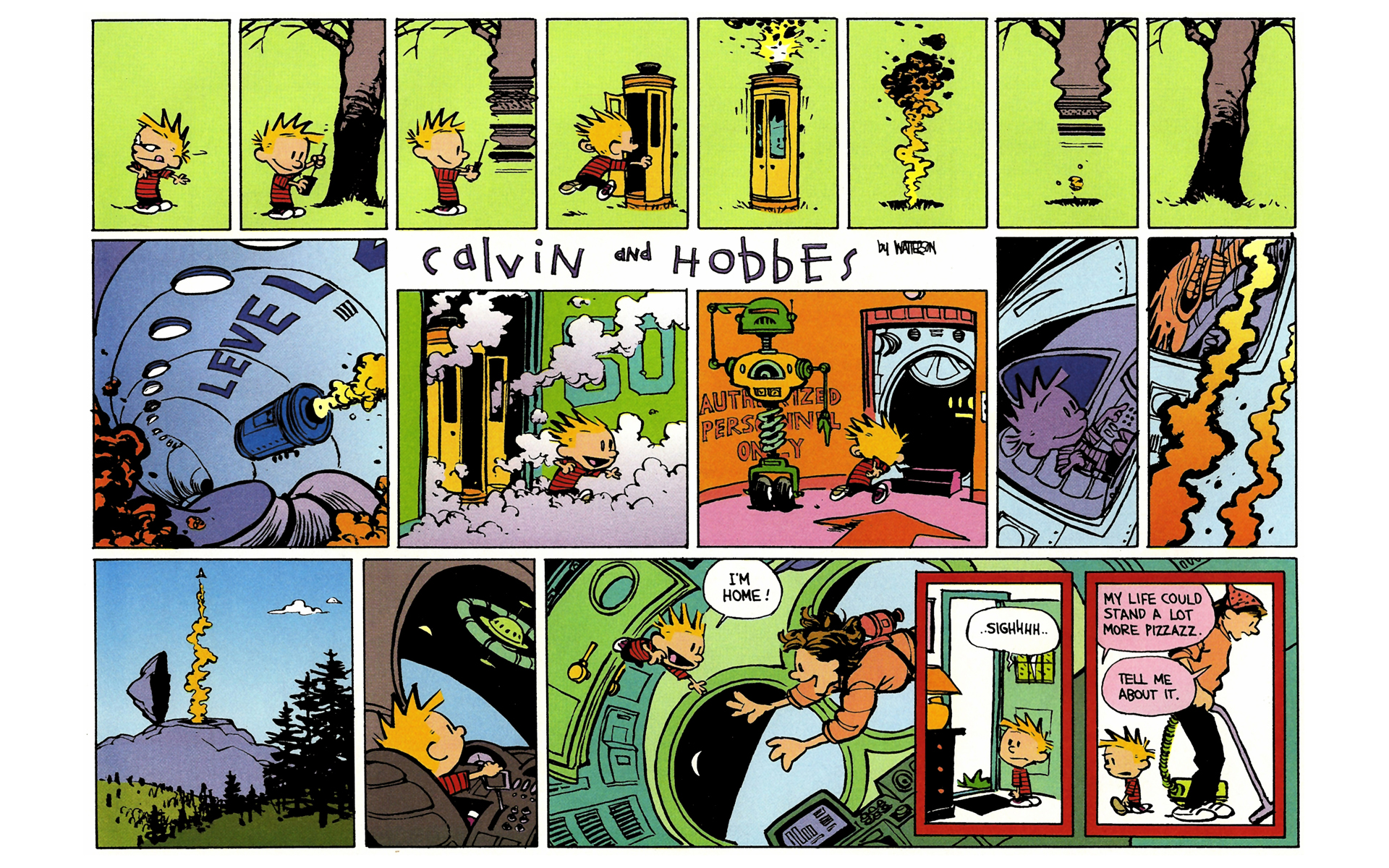 Read online Calvin and Hobbes comic -  Issue #11 - 131