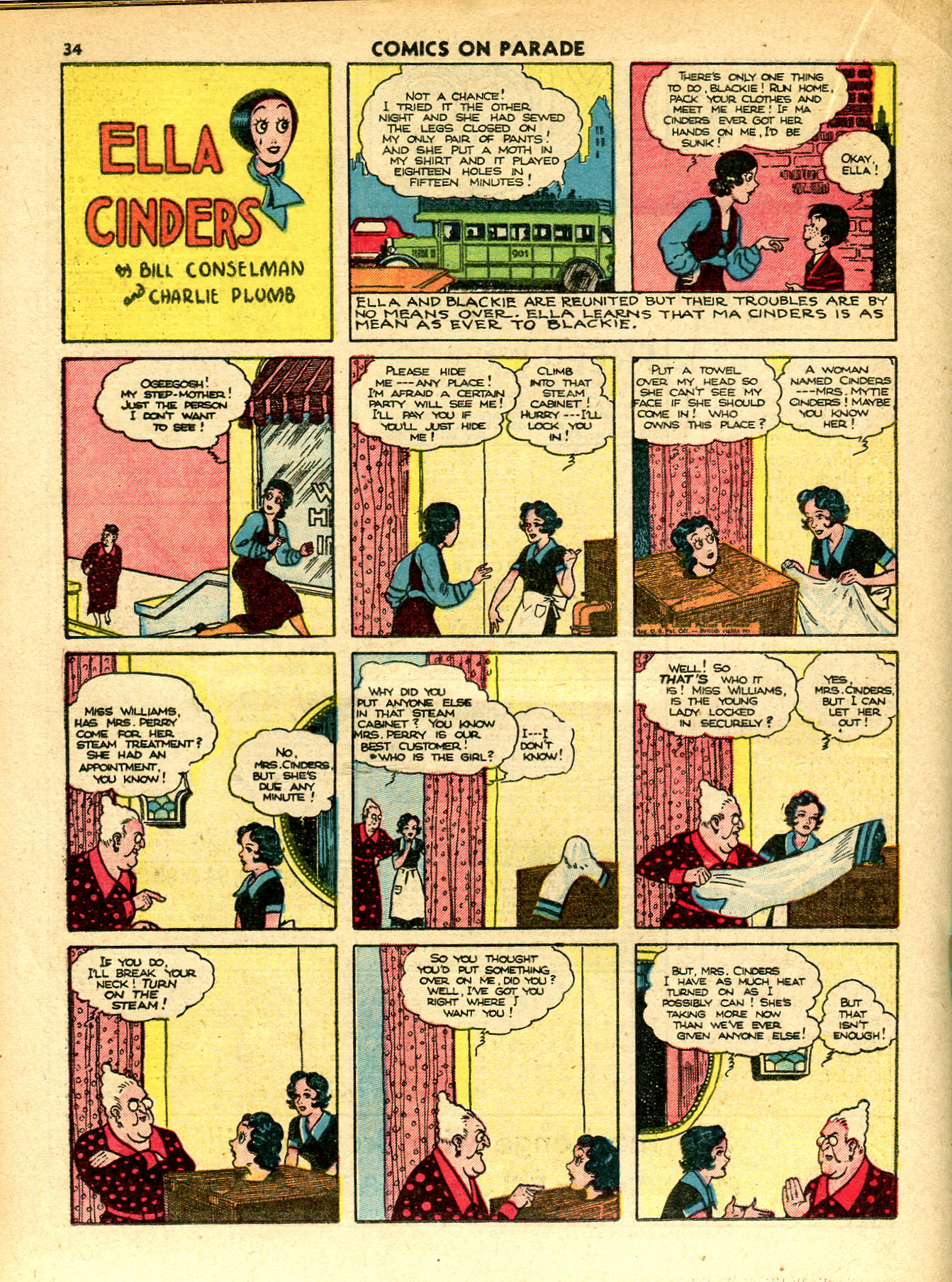 Read online Comics on Parade comic -  Issue #25 - 36